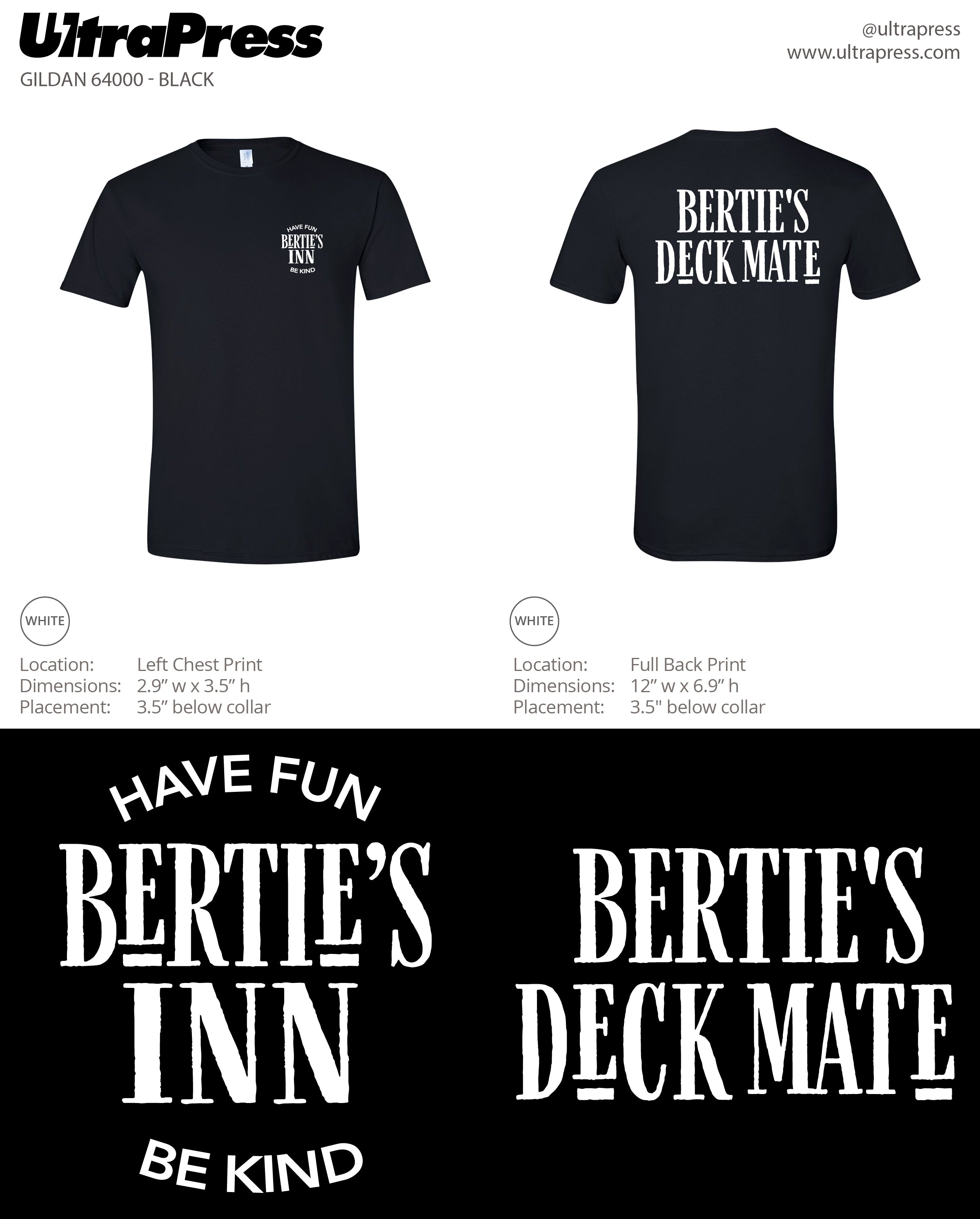 UP-SP-67041 Bertie's Inn - John Miravich 100 Pieces Package (Bulk)