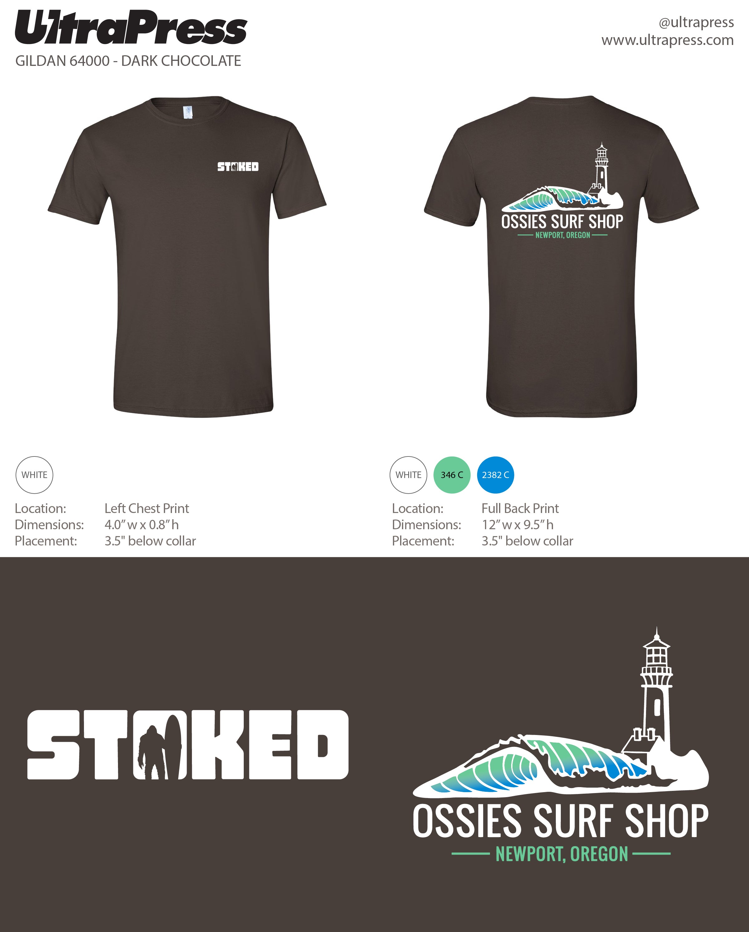 UP-SP-67044 Ossies Surf Shop Lighthouse - Daniel Hasselschwert 100 Min Qty (Bulk)