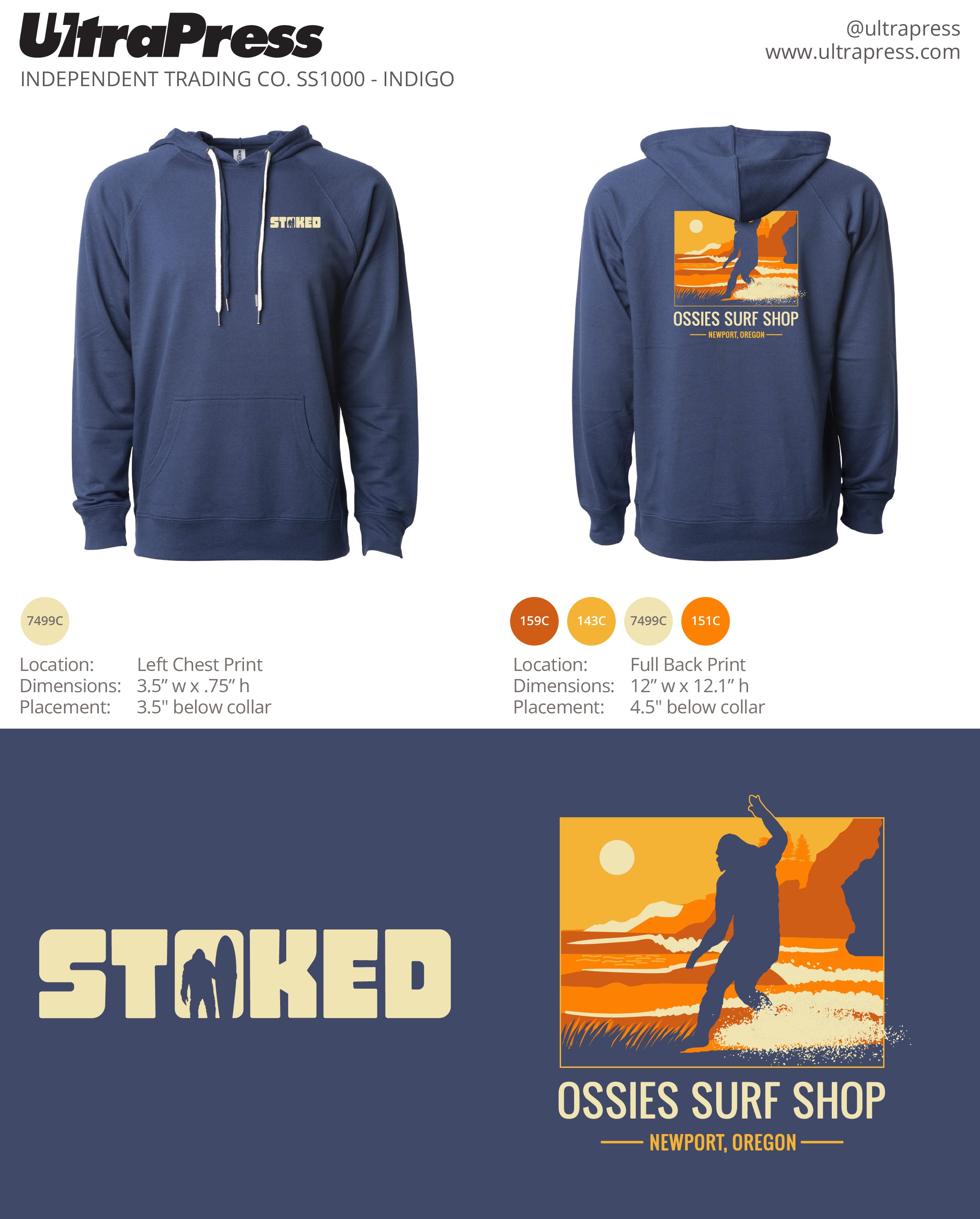 UP-SP-67054 Ossies Agate Sunset - 100 Min Qty (BULK)