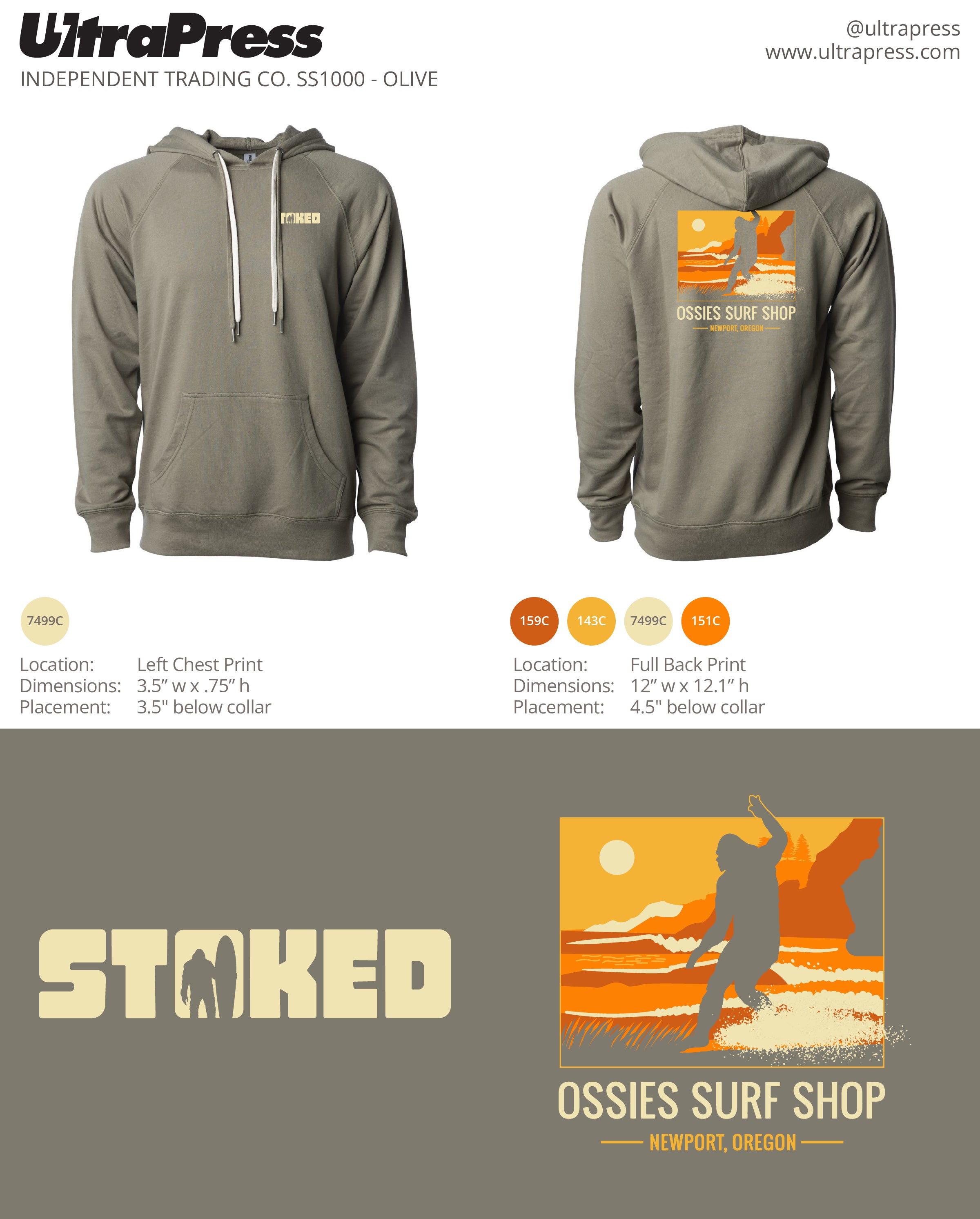 UP-SP-67054 Ossies Agate Sunset - 100 Min Qty (BULK)