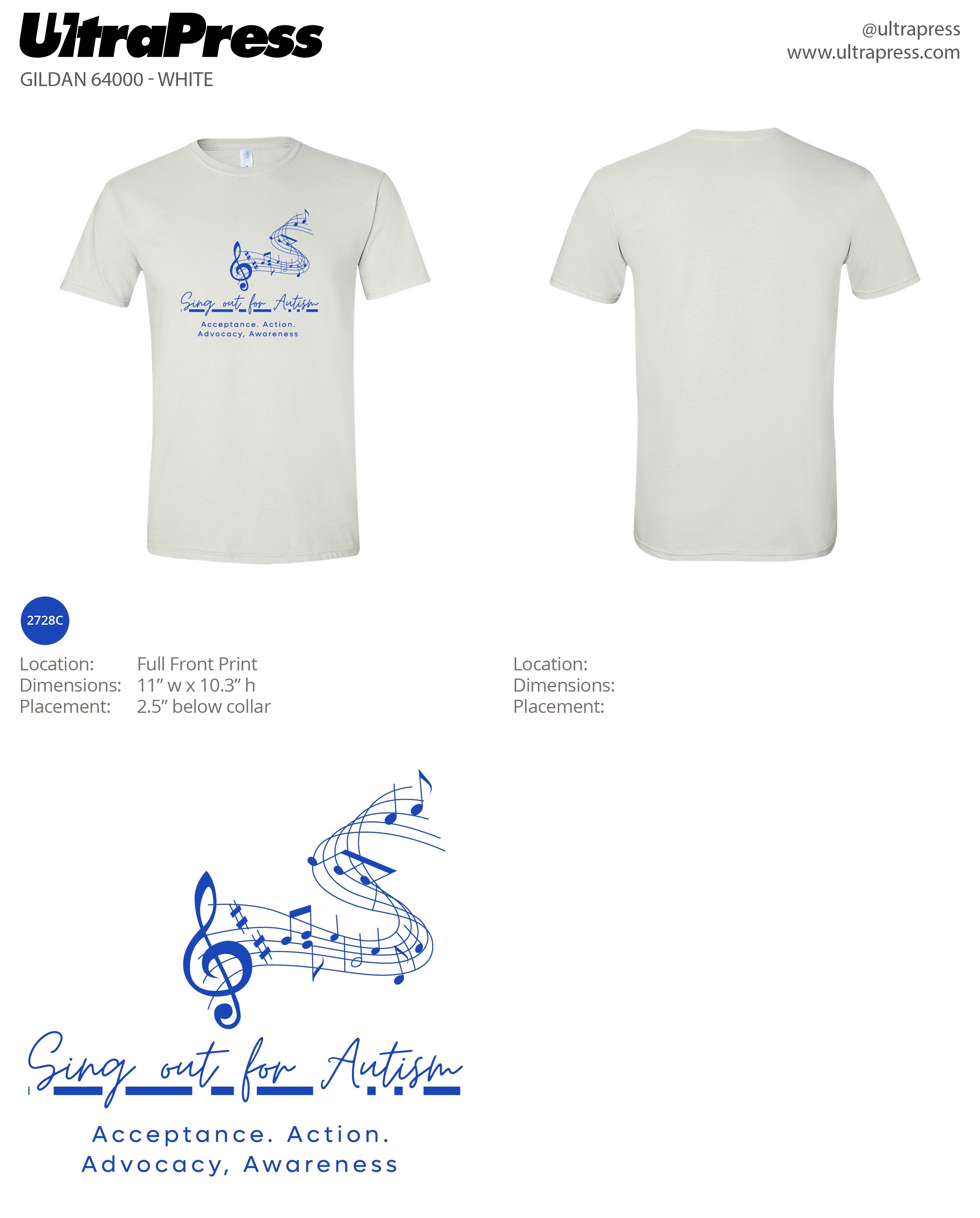 UP-SP-67073 Autism Walk - 100 Min Qty (BULK - EXPEDITED)