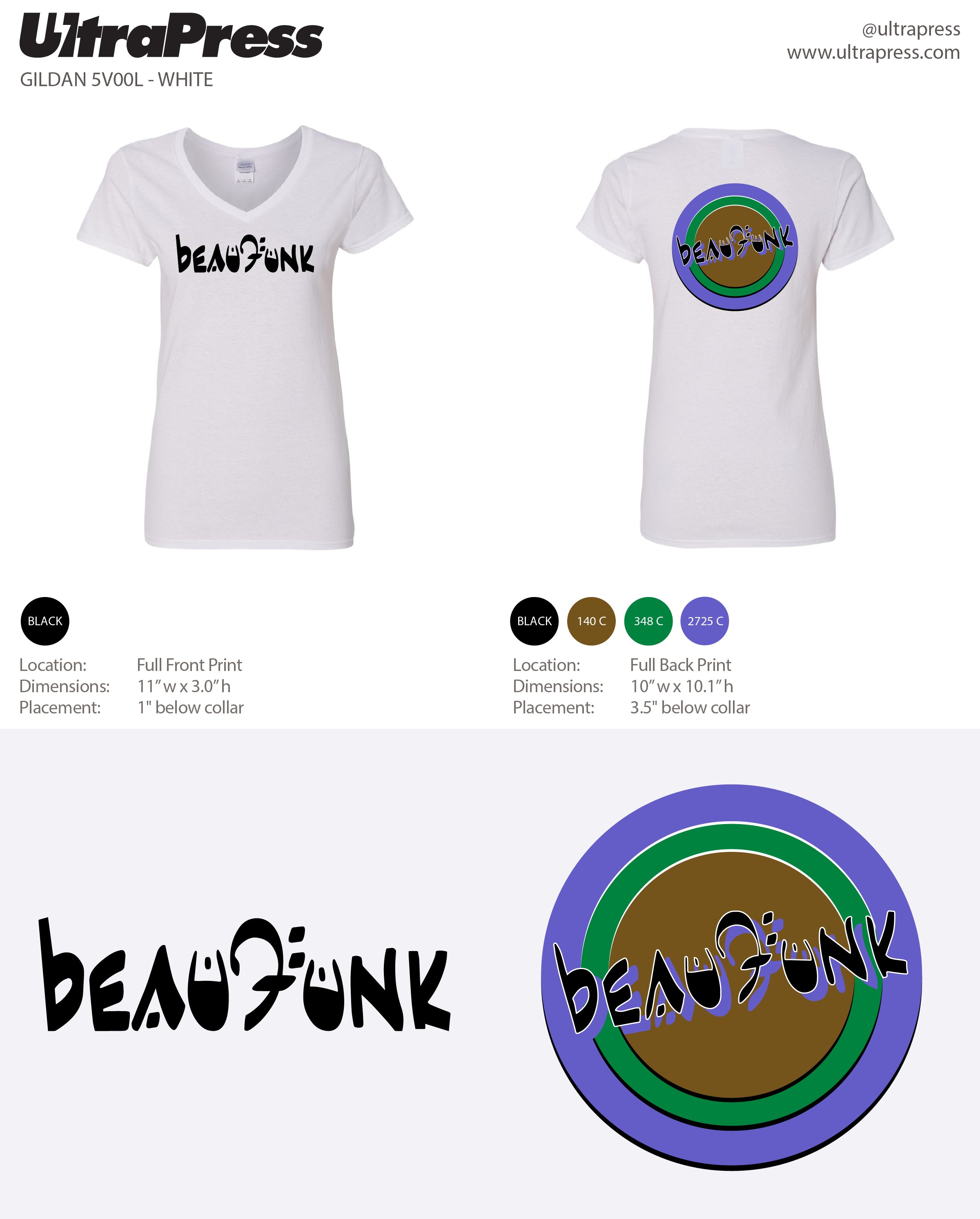 UP-SP-67092 BeauFunk T-Shirts (Bulk)