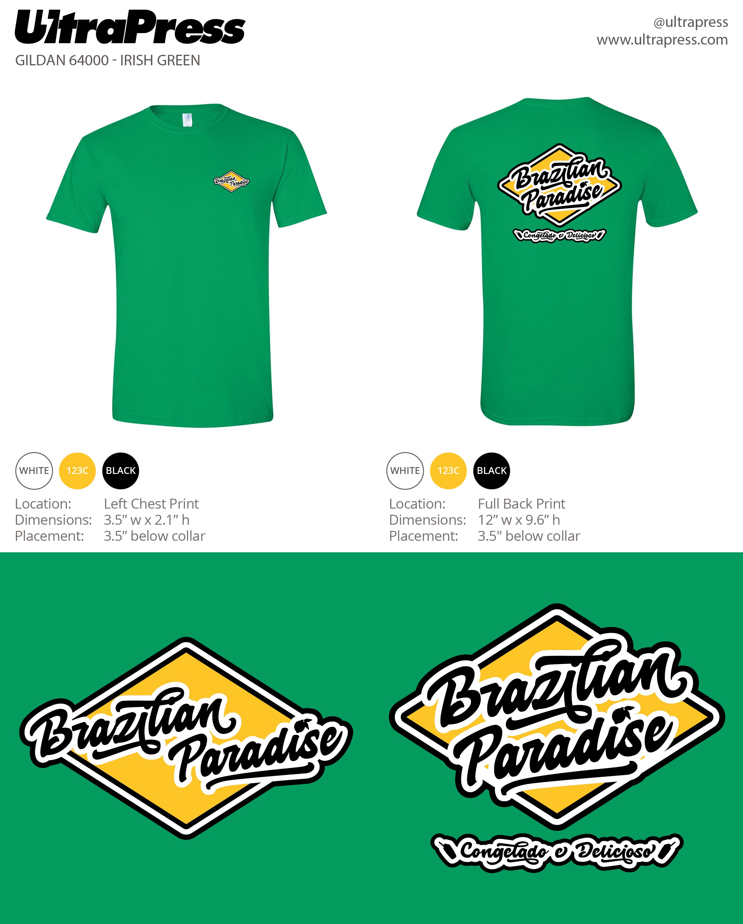 UP-SP-67103 Brazilian Paradise - Jacob Daniels 100 Pieces Package (Bulk)