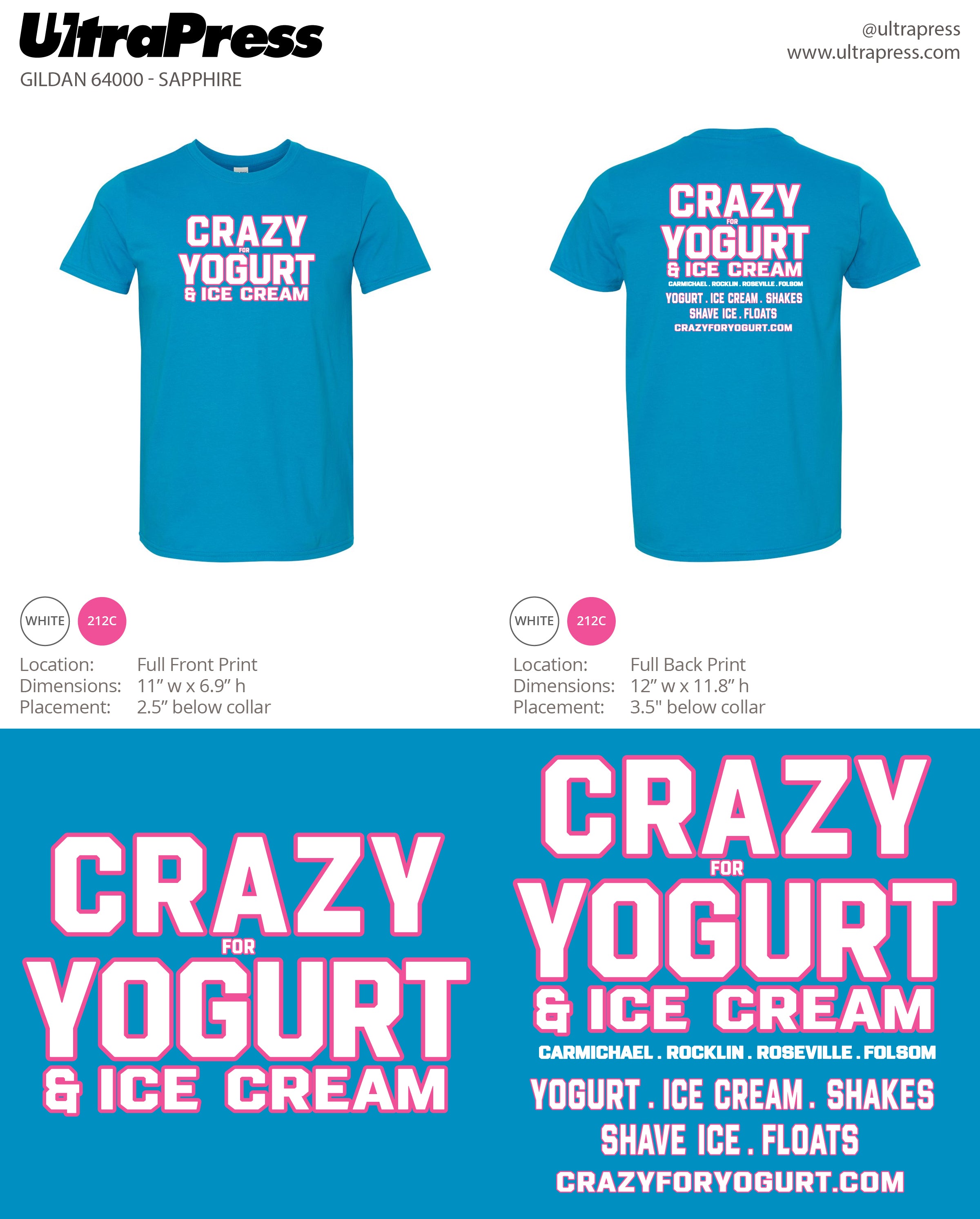 UP-SP-67104 Crazy For Yogurt & Ice Cream - Kirpal Saini 100 Pieces Package (Bulk)