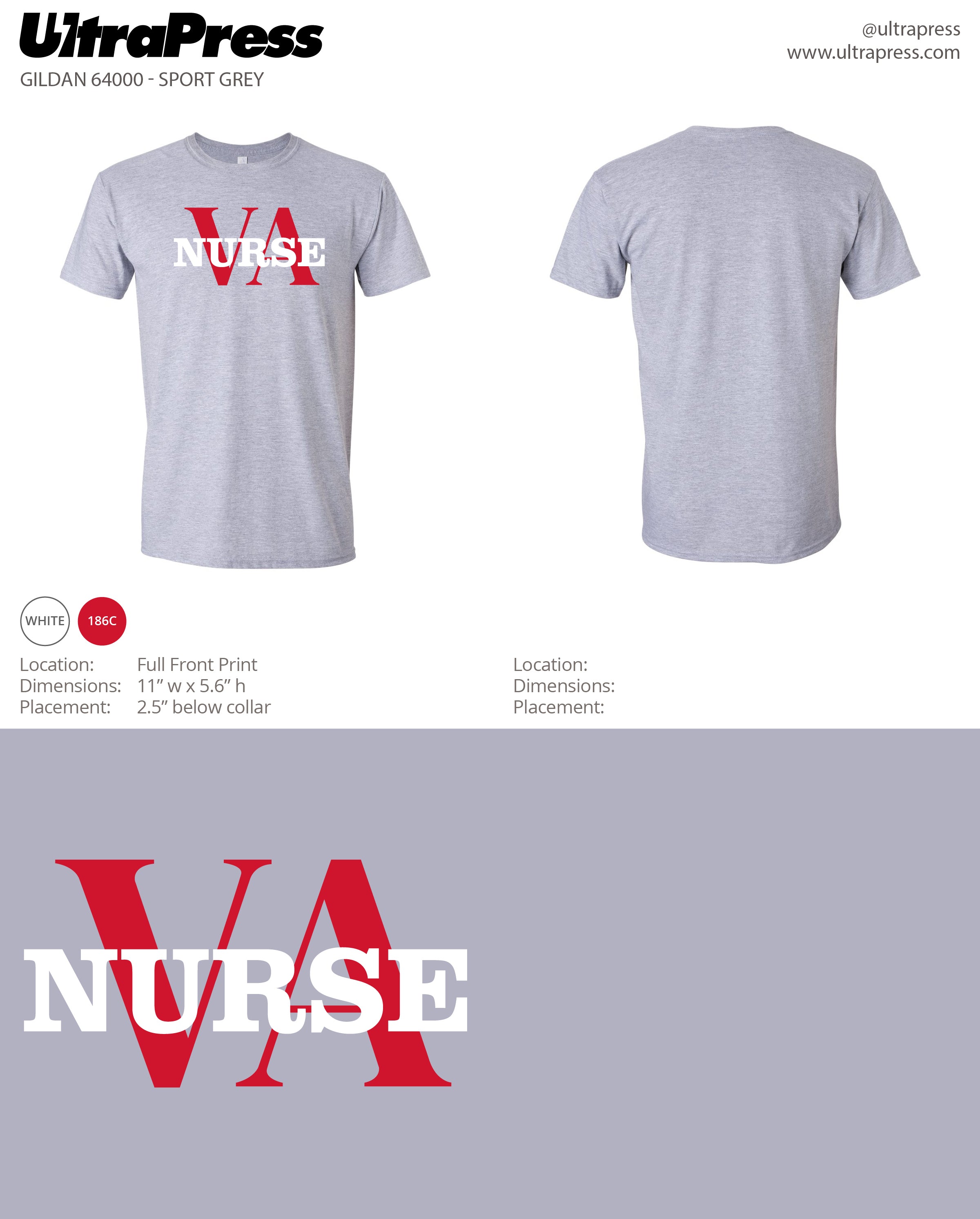 UP-SP-67134 VA Nurse - 100 Min Qty (BULK)