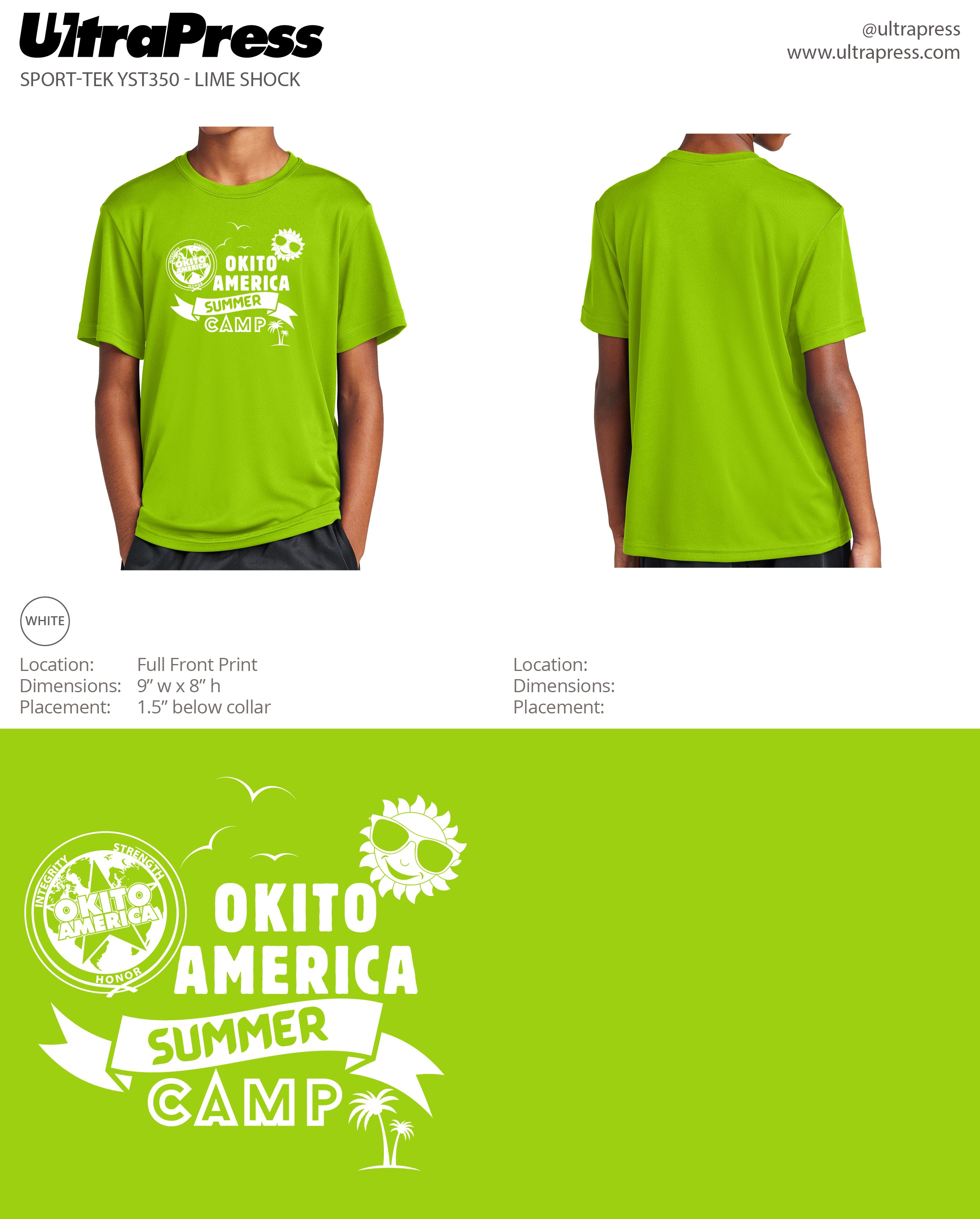 UP-SP-67161 Okito America Summer Camp - 420 Min Qty (BULK)