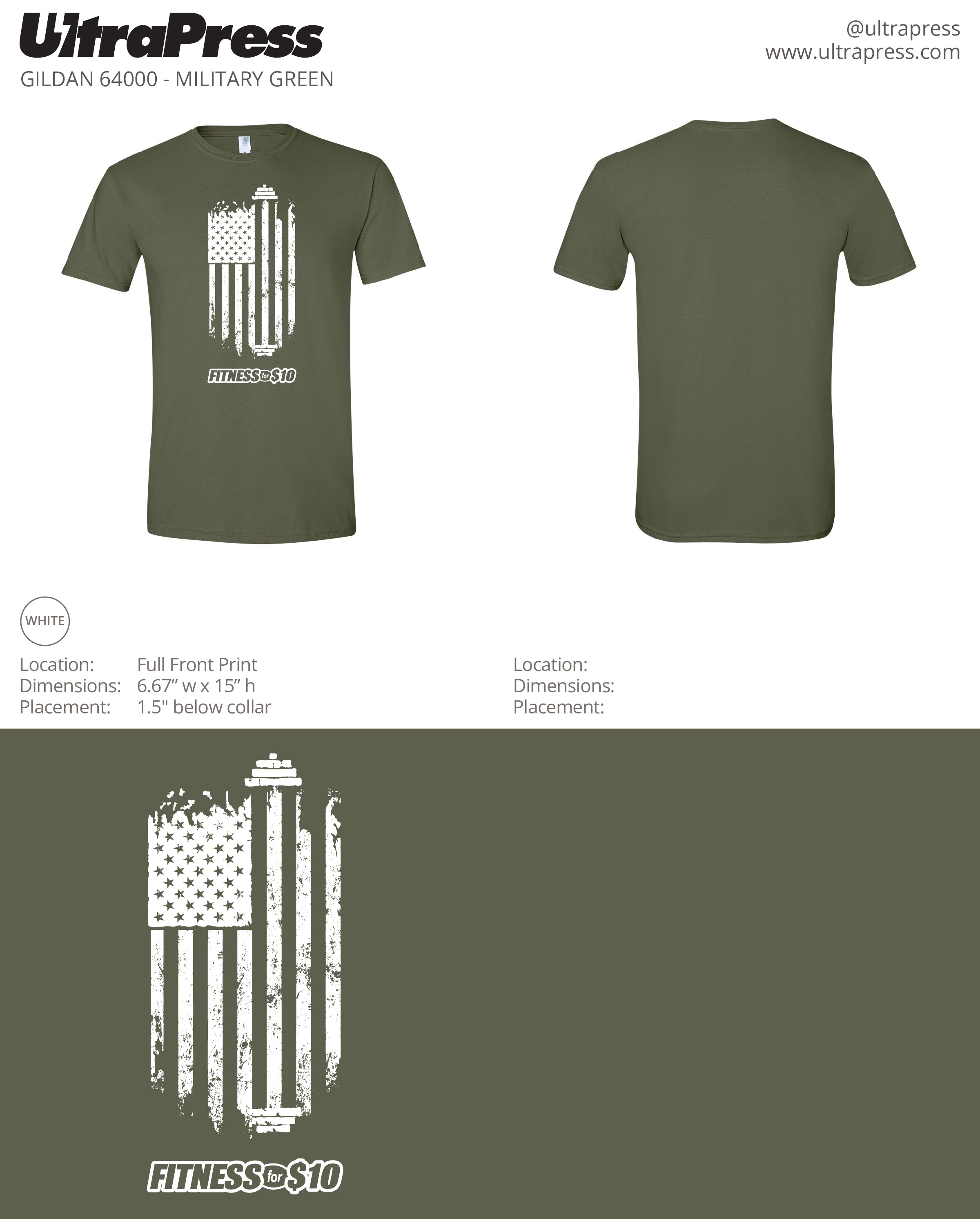 UP-SP-67195 Fitness for $10 2024 - 100 Min Qty (BULK)