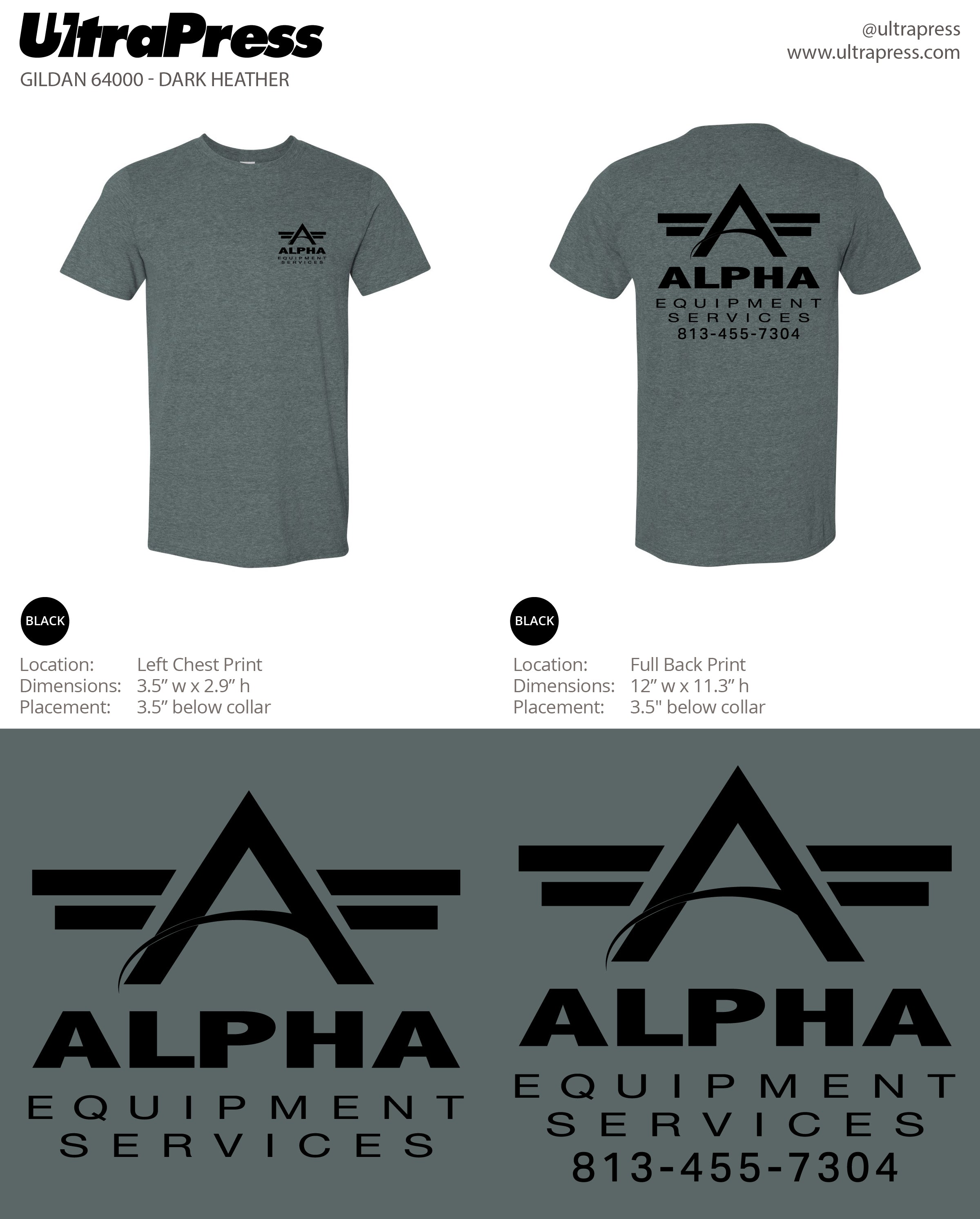 UP-SP-67217 Alpha Equipment Services - Richard Webb 100 Pieces Package (Bulk)