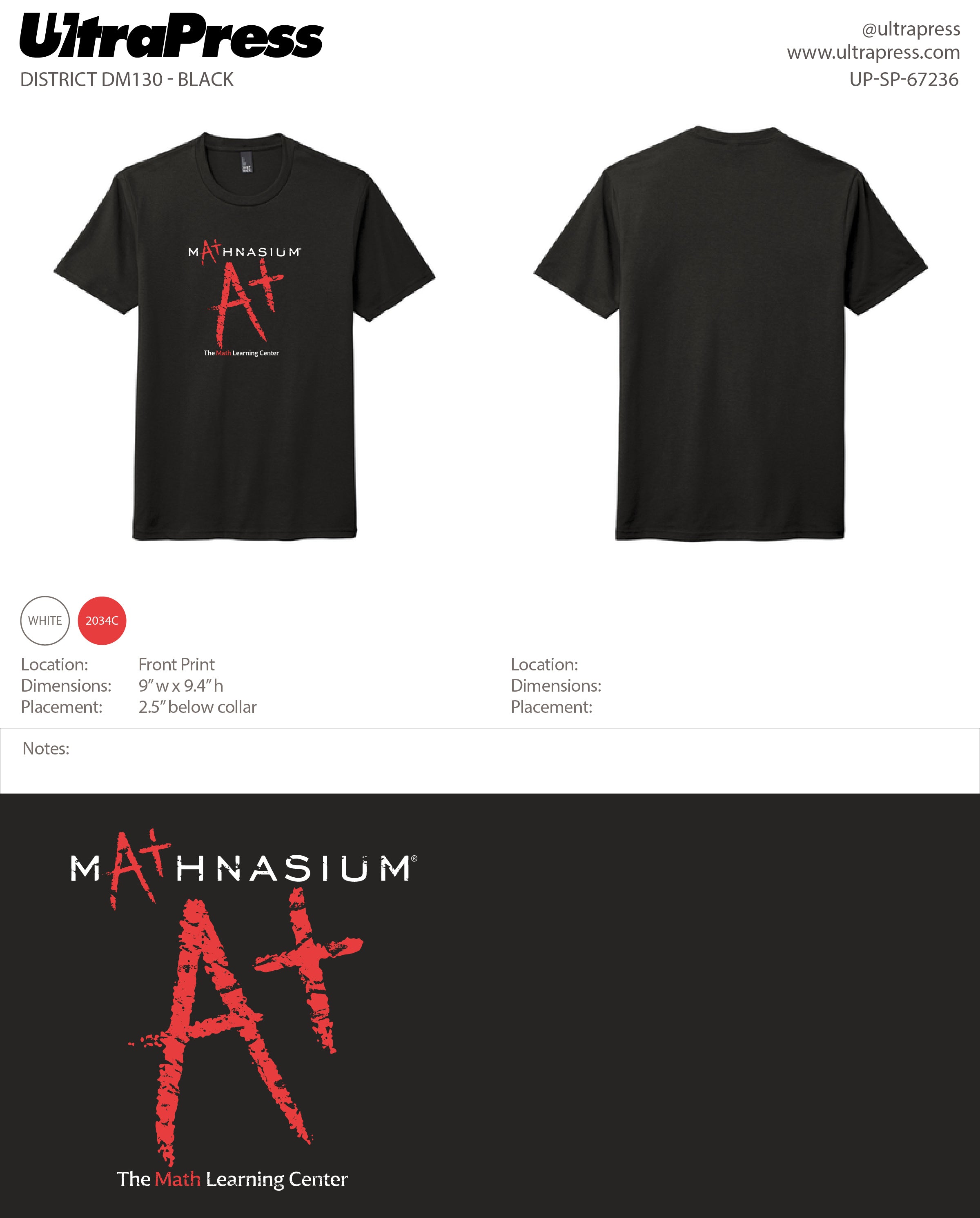 UP-SP-67236 Mathnasium 2024 - 400 Min Qty (BULK)