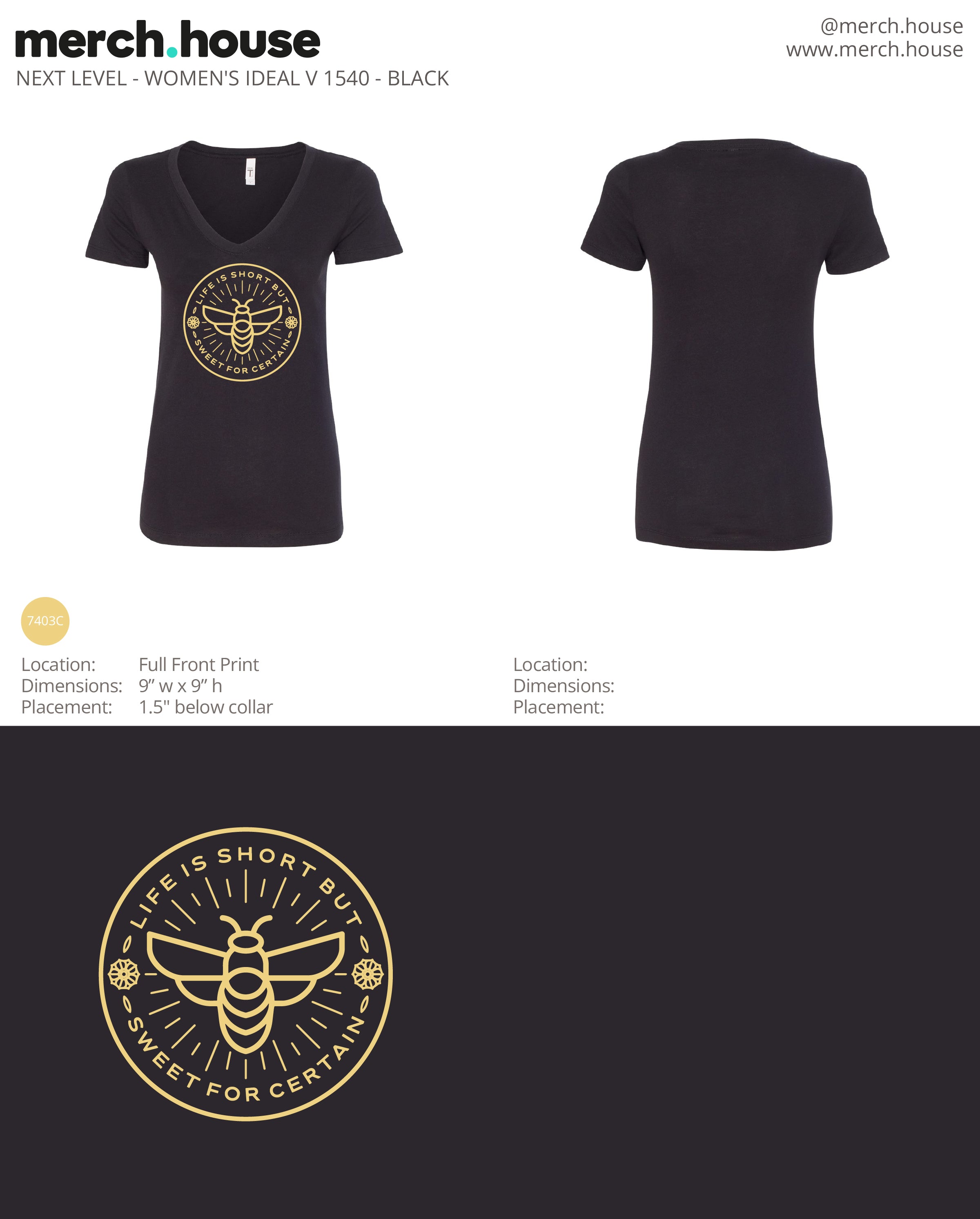 UP-SP-67315 Bee Gold 2024 - 100 Min Qty (BULK)