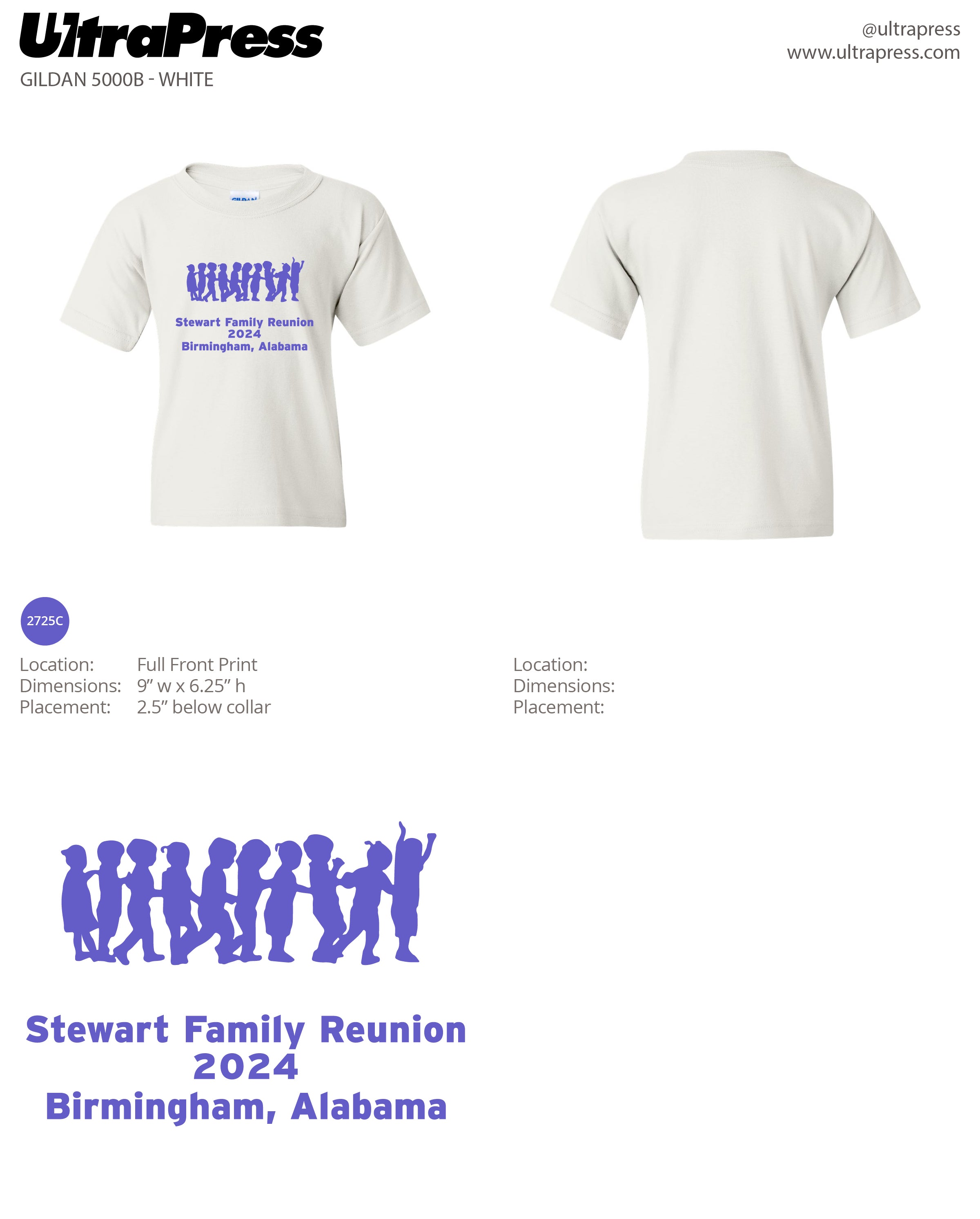 UP-SP-67333 Stewart Family Reunion - 100 Min Qty (BULK)