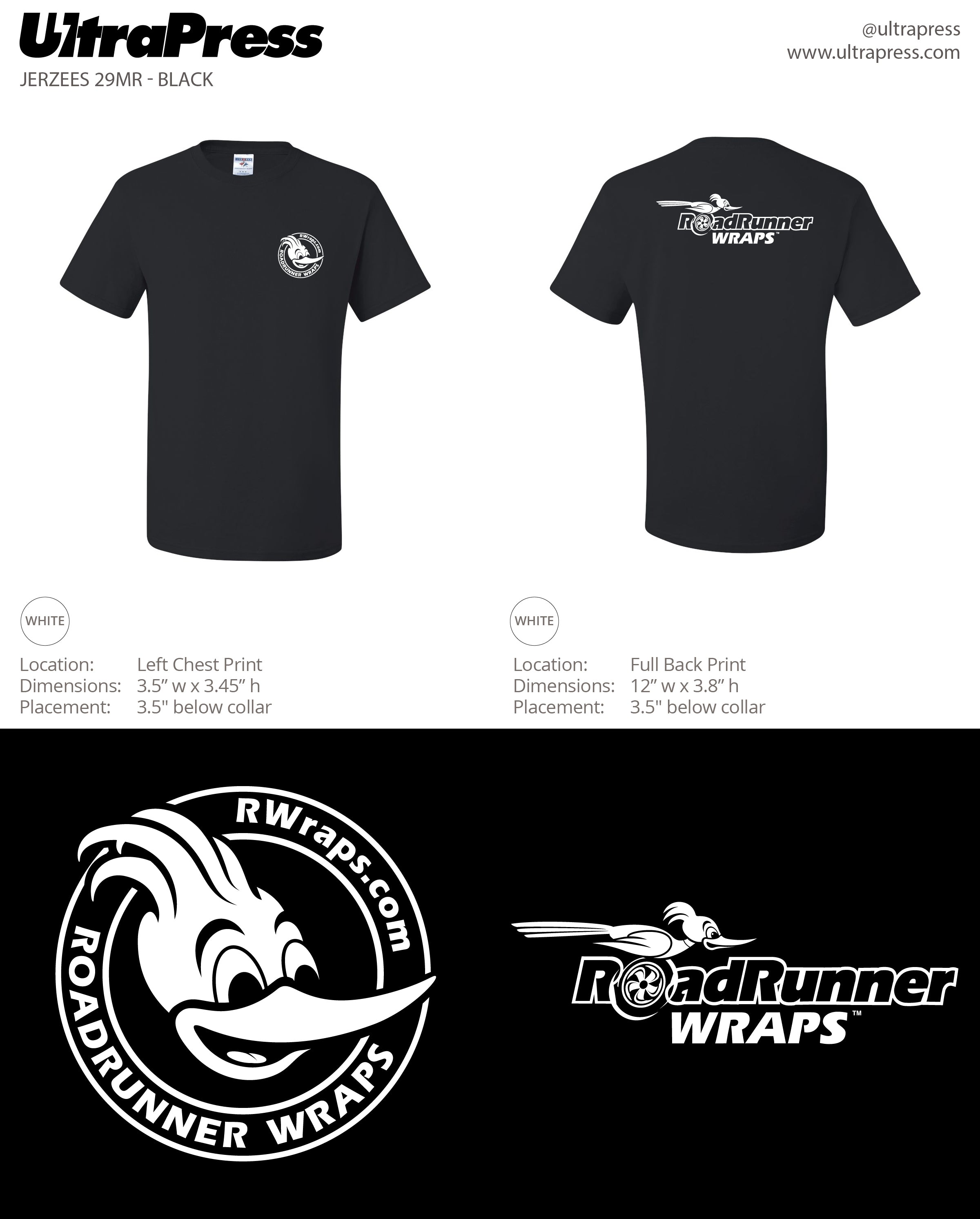 UP-SP-67346 RoadRunner Wraps - George Perantonakis 100 Min Qty (Bulk)