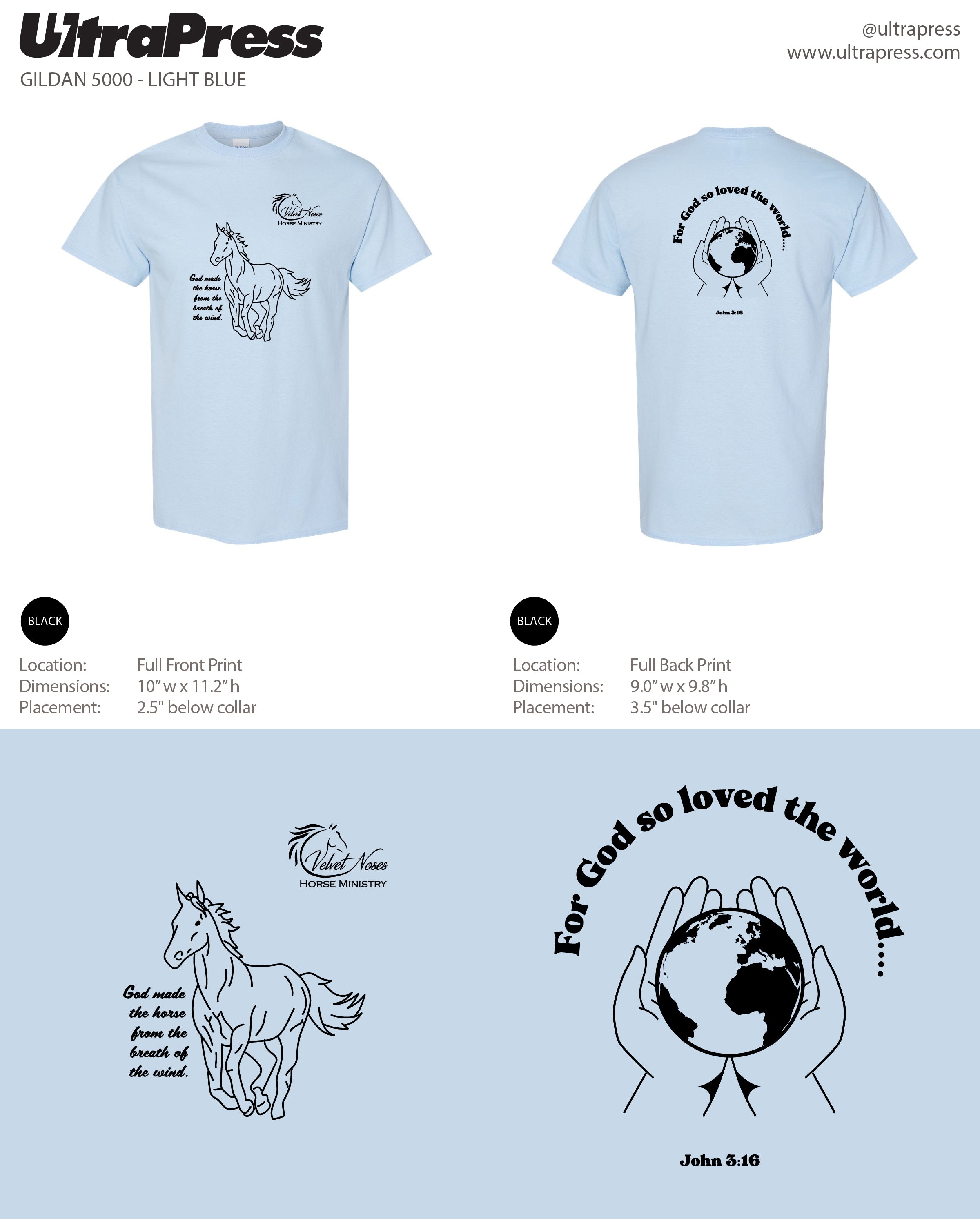 UP-SP-67351 Velvet Noses Horse Ministry 2024 - 24 Min Qty (BULK)