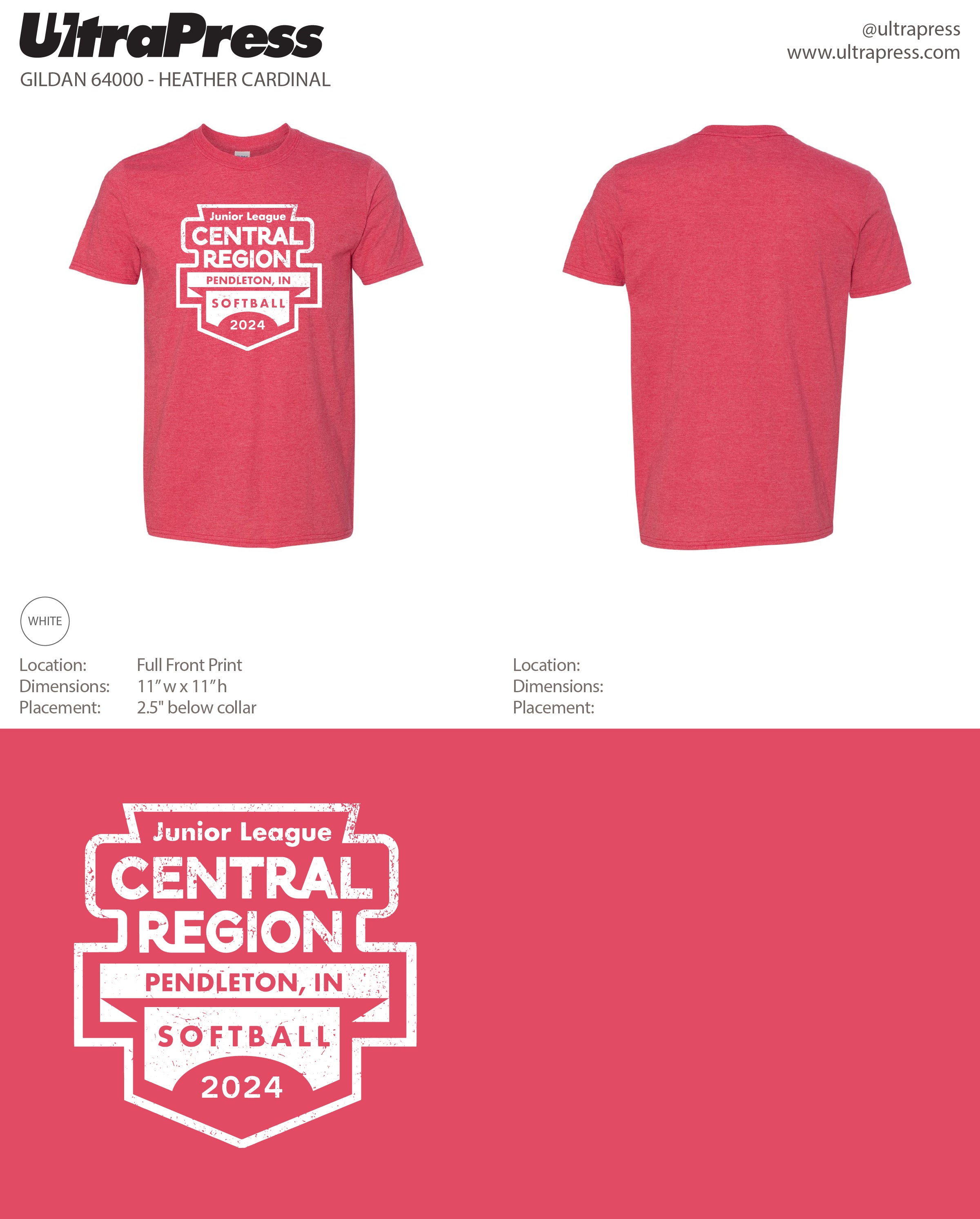 UP-SP-67435 Softball 1 Color Distressed - Don Mason - 100 Min Qty (BULK)