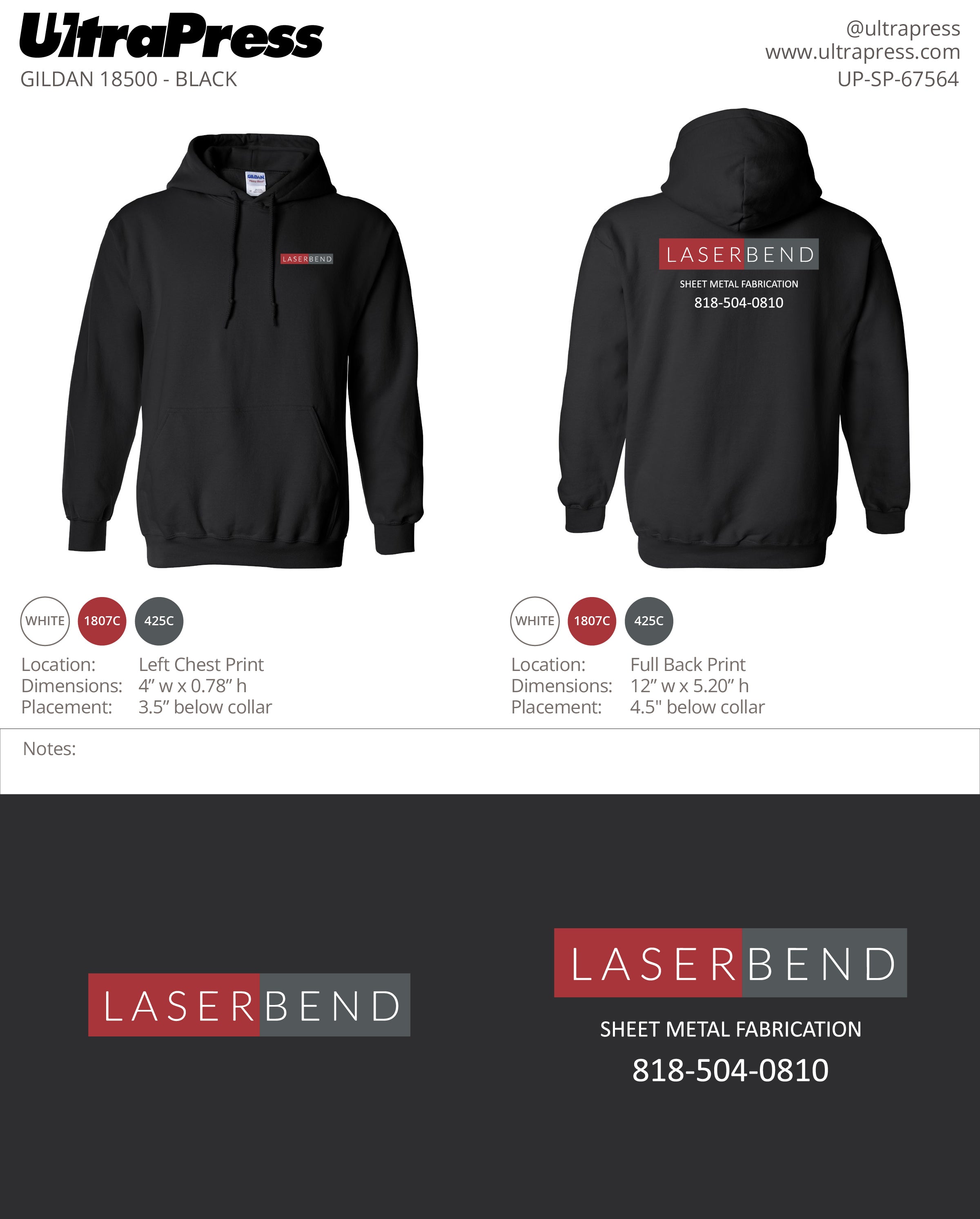 UP-SP-67564 Laserbend 2024 - 100 Min Qty (BULK)