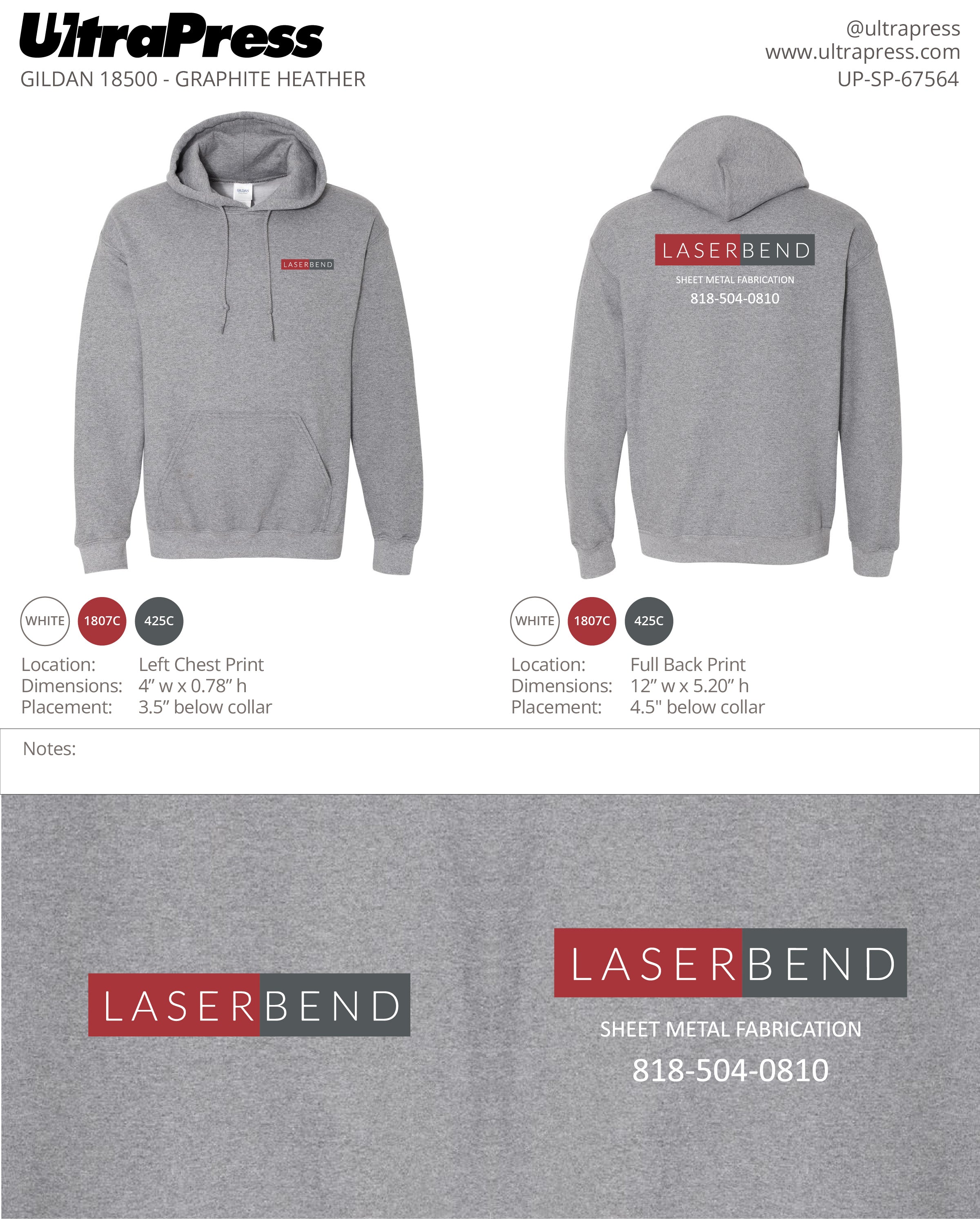 UP-SP-67564 Laserbend 2024 - 100 Min Qty (BULK)