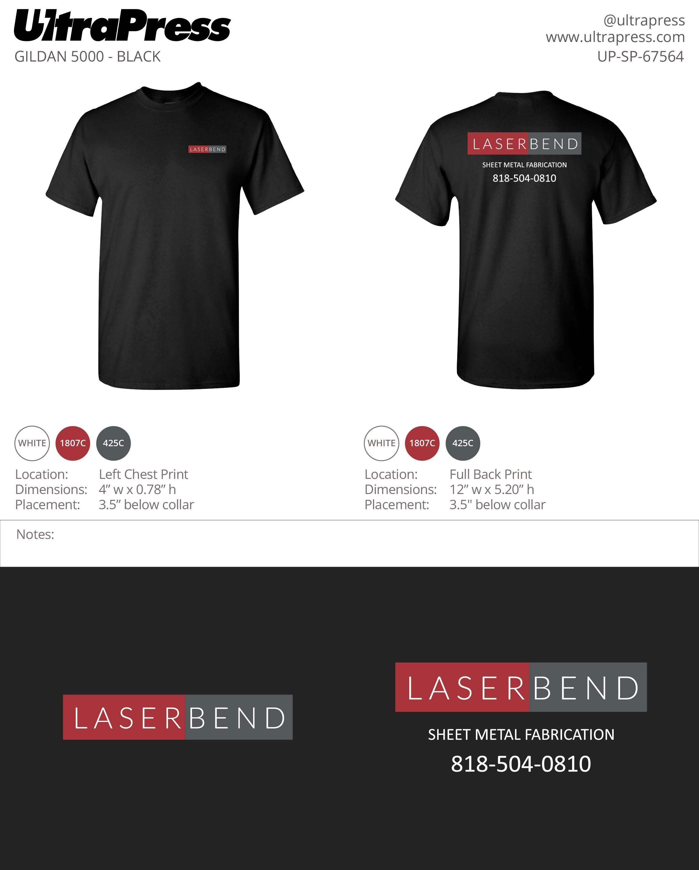 UP-SP-67564 Laserbend 2024 - 100 Min Qty (BULK)