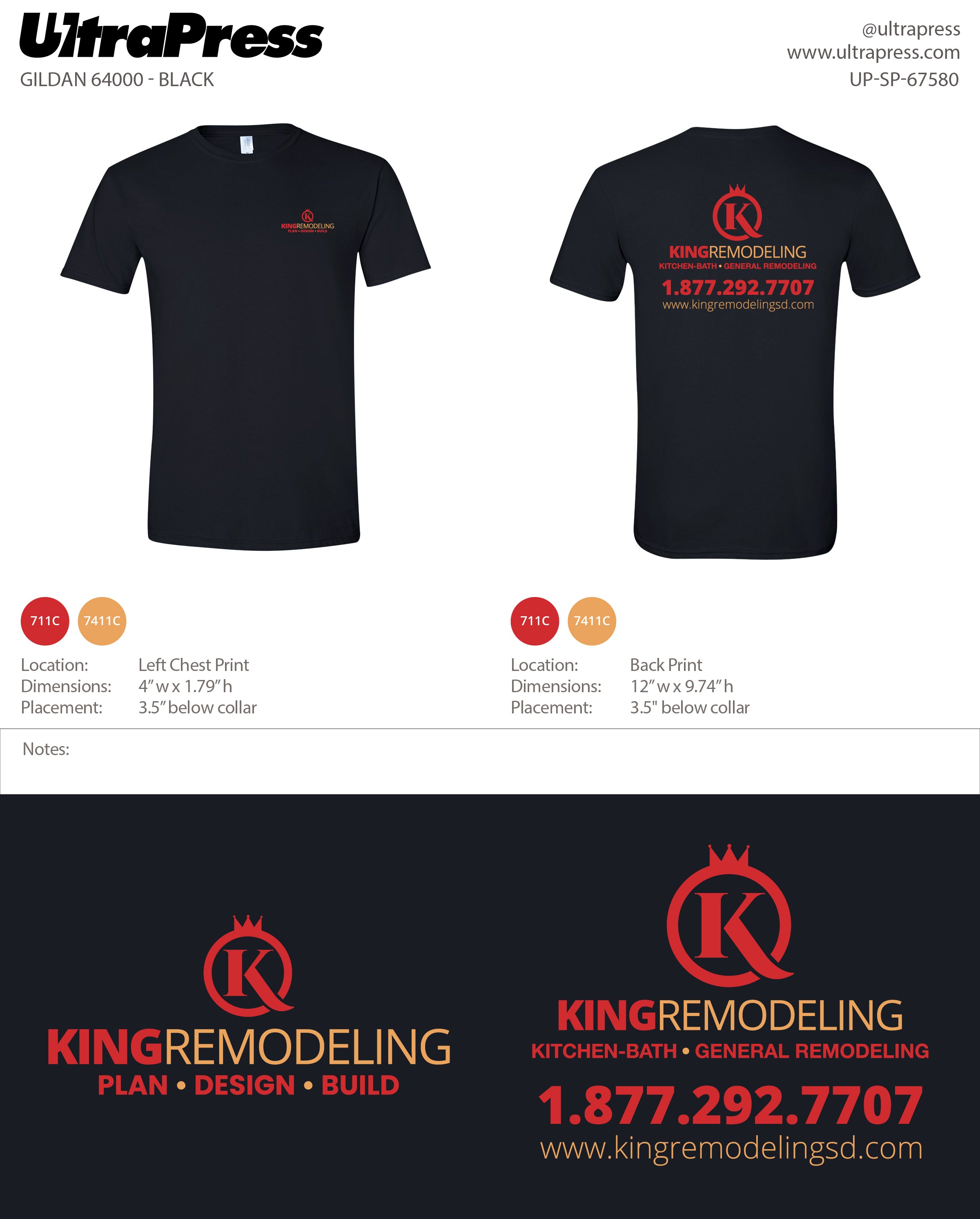 UP-SP-67580 King Remodeling - Ilan Benisty 100 Min Qty (Bulk)