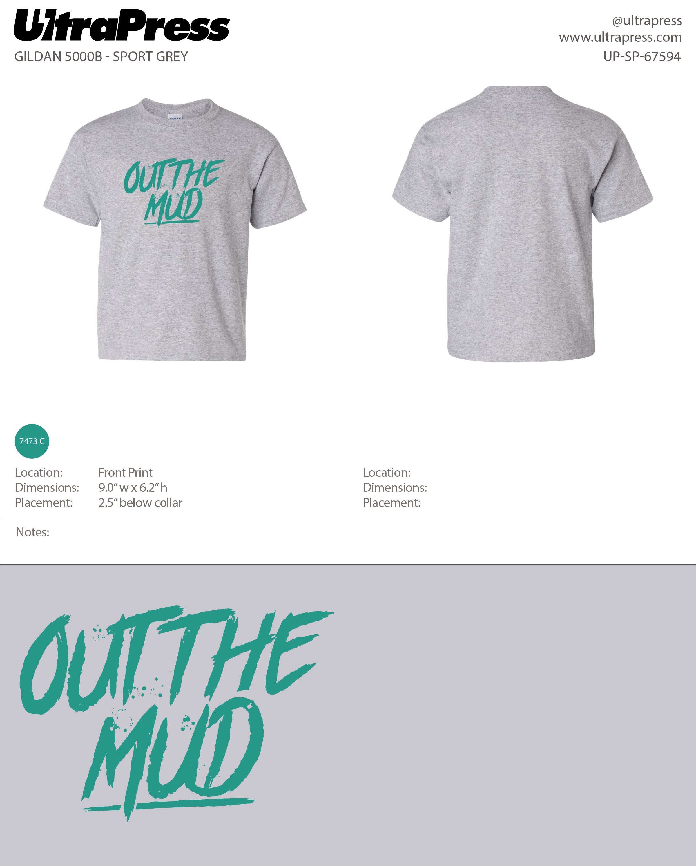 UP-SP-67594 Out the Mud - Andre Alghani - 100 Min Qty (BULK)