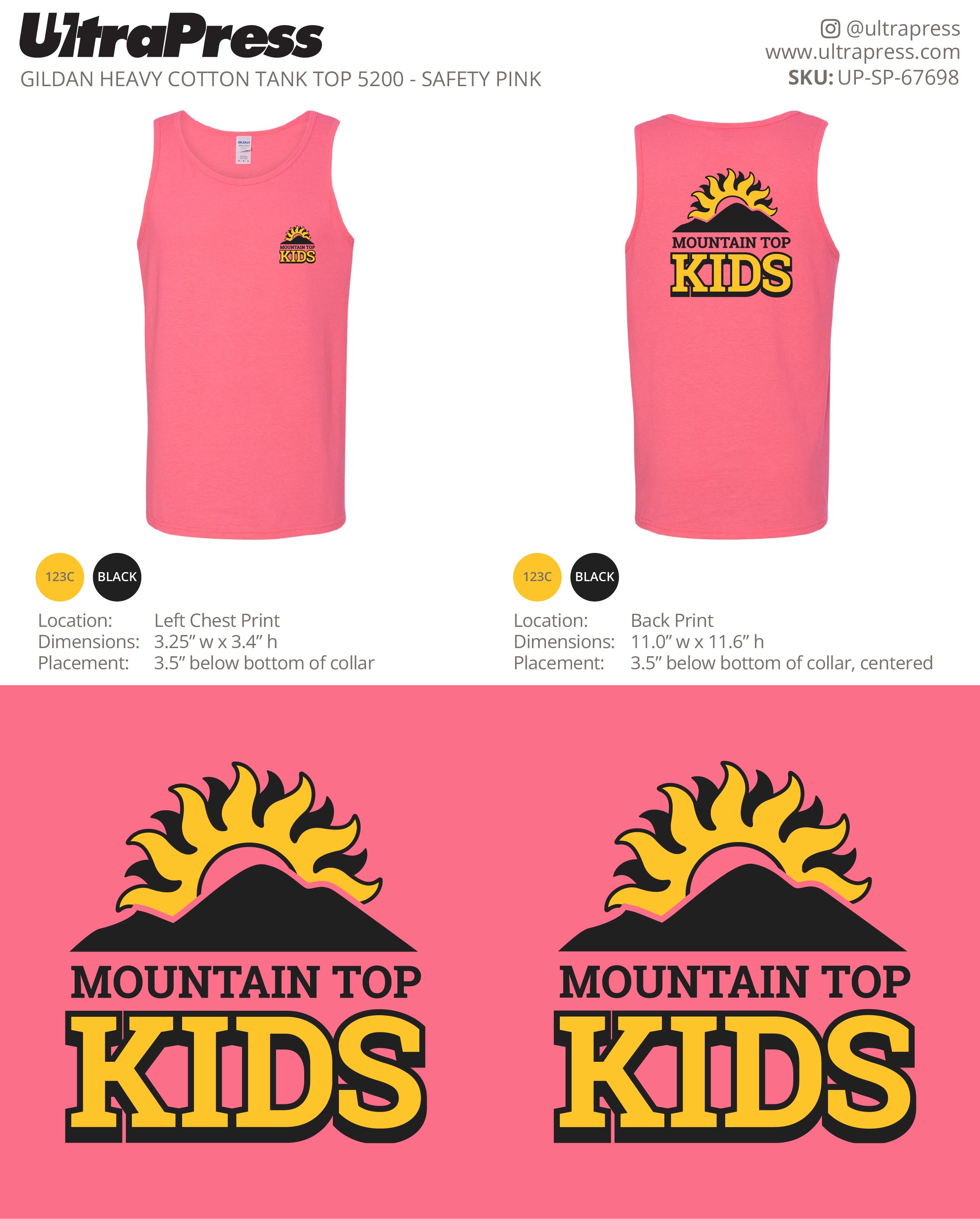 UP-SP-67698 Mountain Top (ADULT TANK) - Victoria Kochanski 72 Min Qty (Bulk)