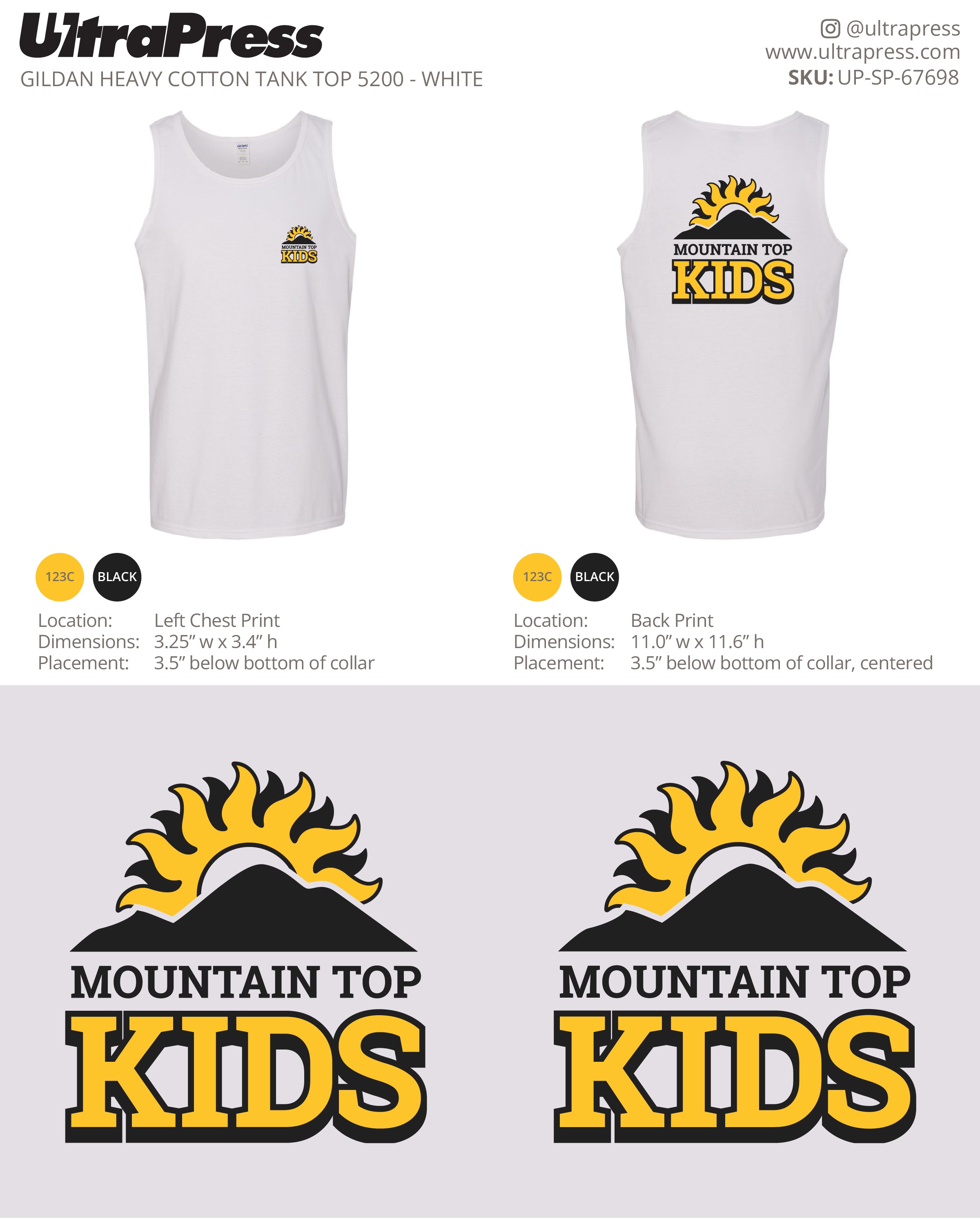 UP-SP-67698 Mountain Top (ADULT TANK) - Victoria Kochanski 72 Min Qty (Bulk)