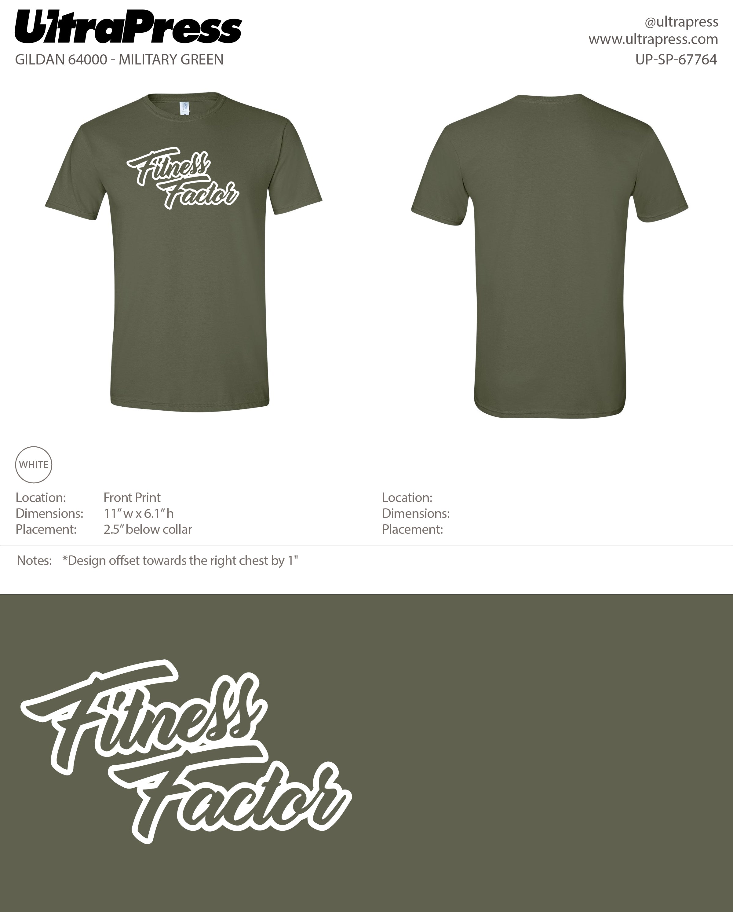 UP-SP-67764 Fitness Factor - Kevin Riddle 100 Min Qty (Bulk)