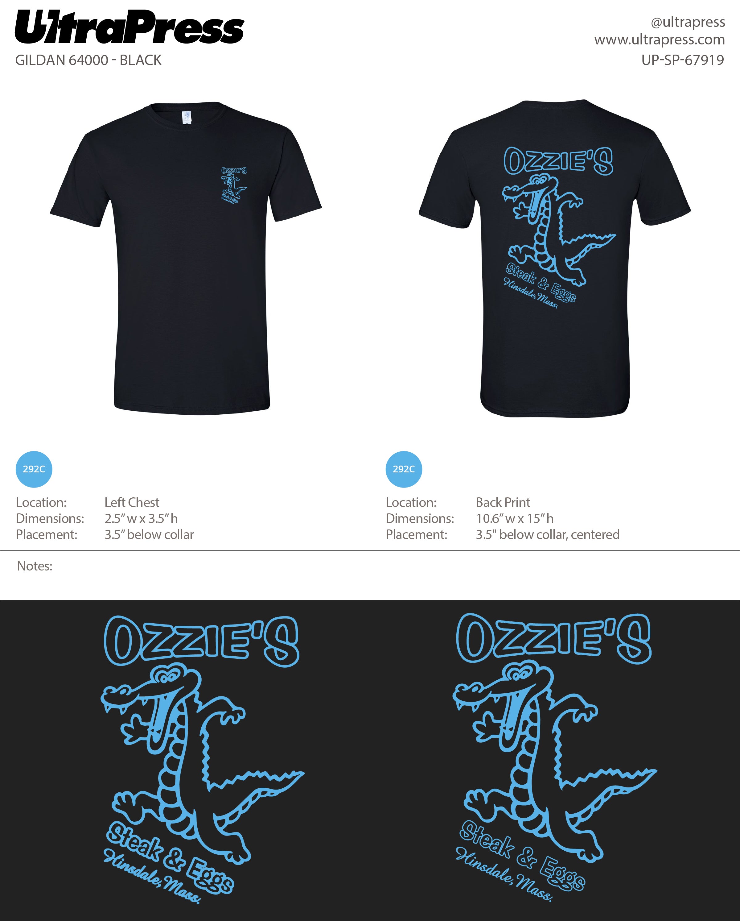 UP-SP-67919 Ozzie's - Alan Lussier 100 Min Qty (Bulk)