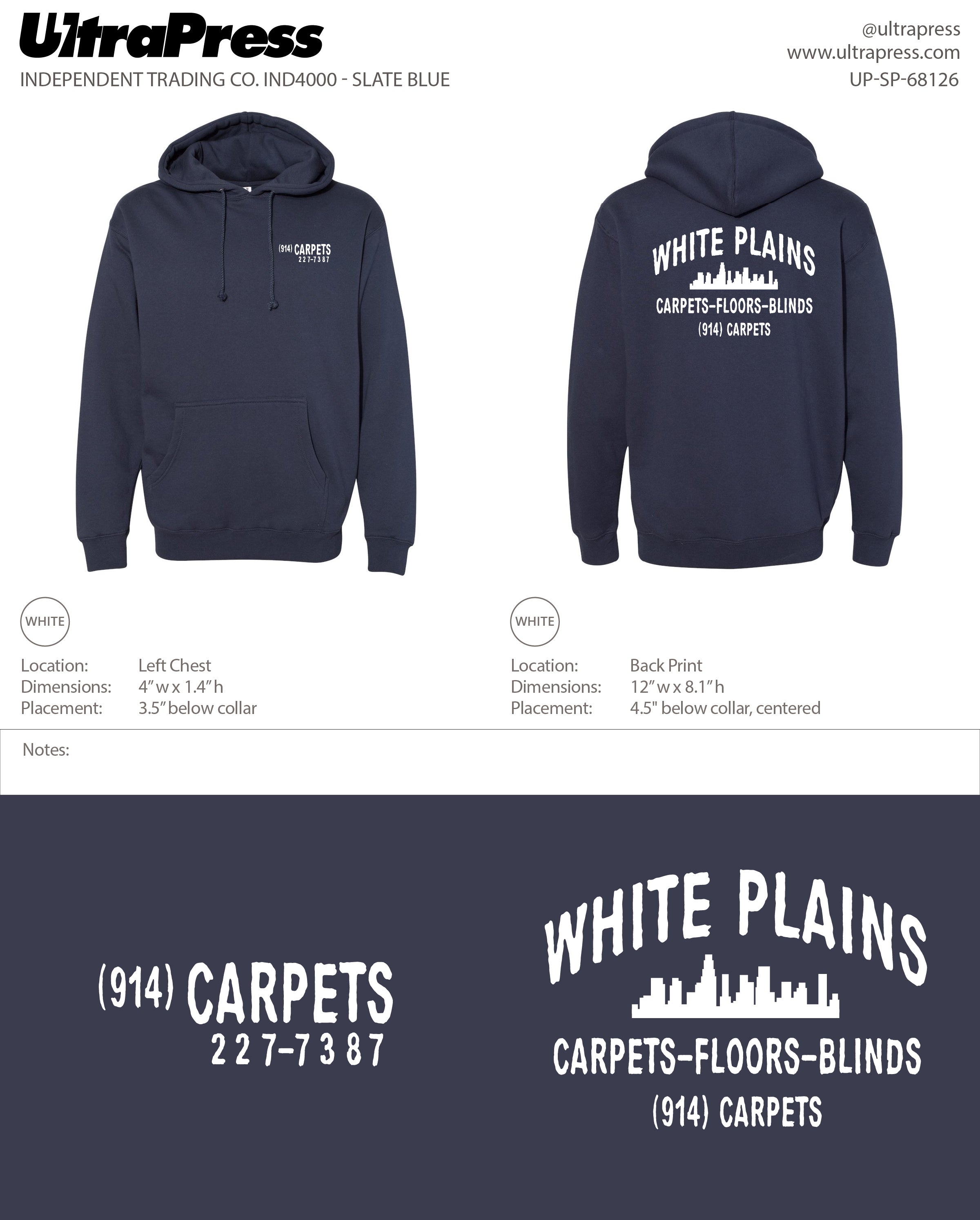 UP-SP-68126 White Plains - Alex Reluzco 24 Min Qty (Bulk)