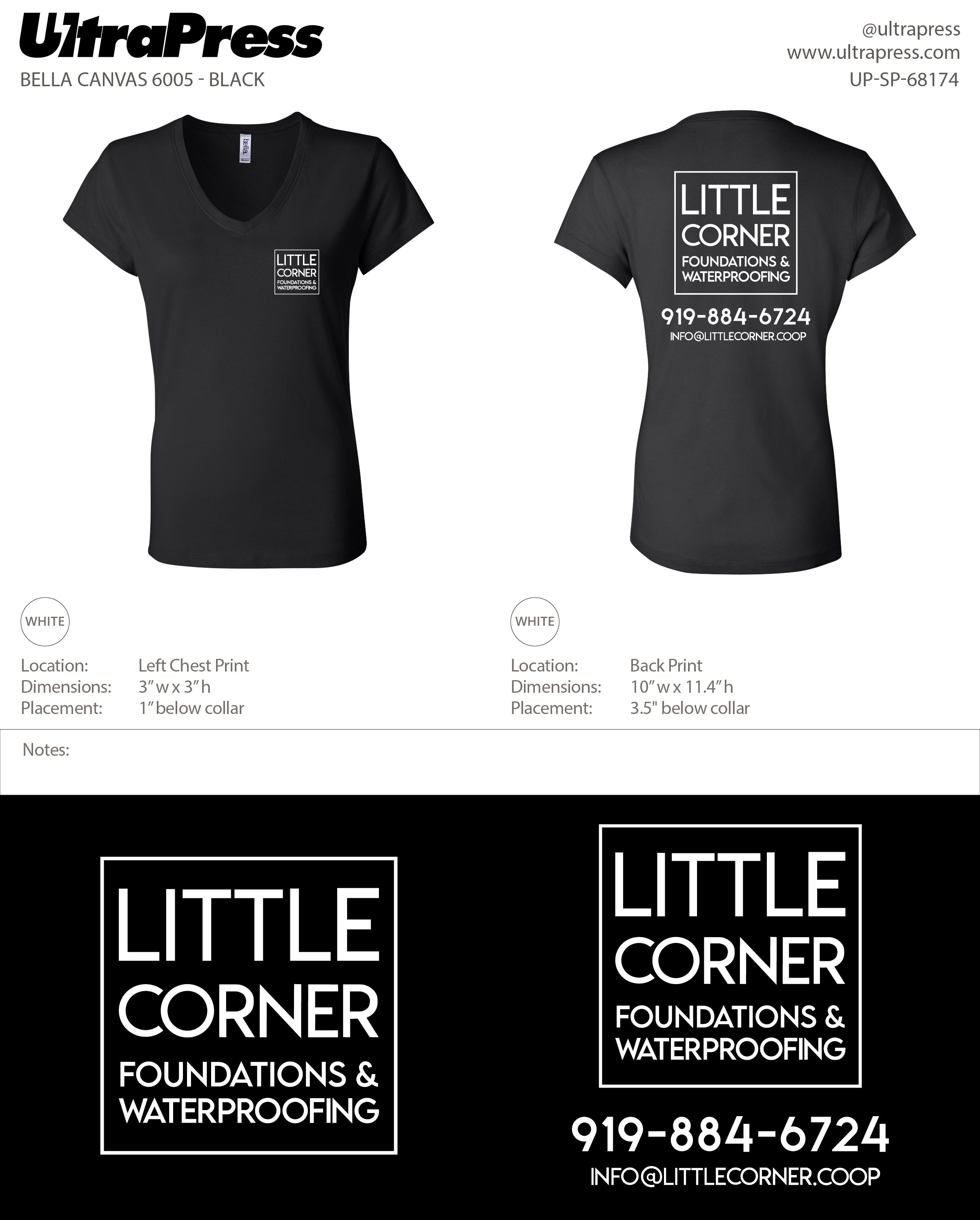 UP-SP-68174 Little Corner Foundations & Waterproofing (White Ink) - Jasmine 24 Min Qty (Bulk)