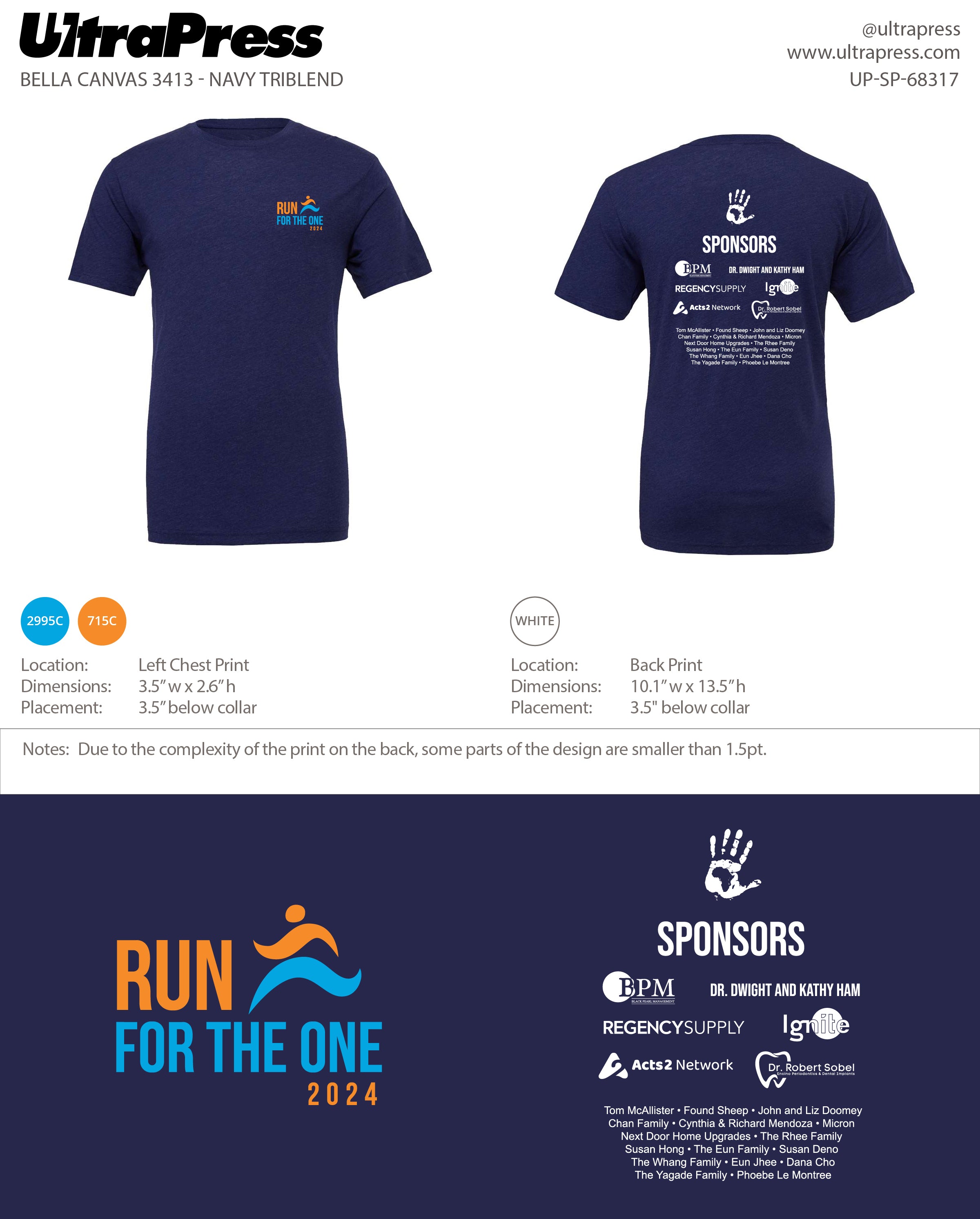 UP-SP-68317 Run for the One - Victor DeMayo 50 Min Qty (Bulk)