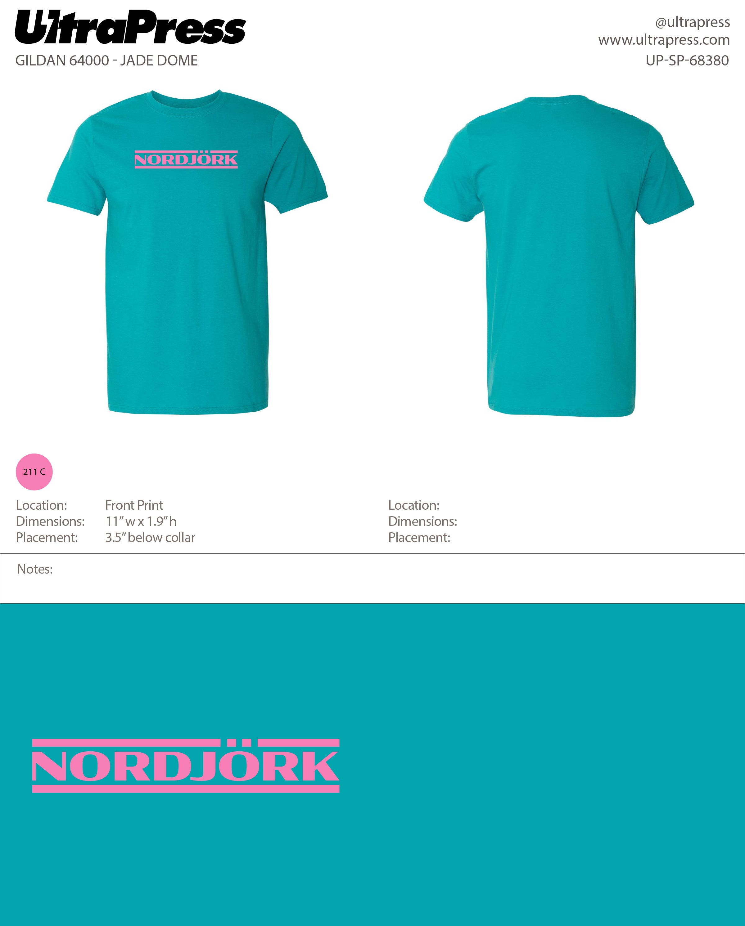 UP-SP-68380 Nordjork - Jennifer Vona 100 Min Qty (Bulk)