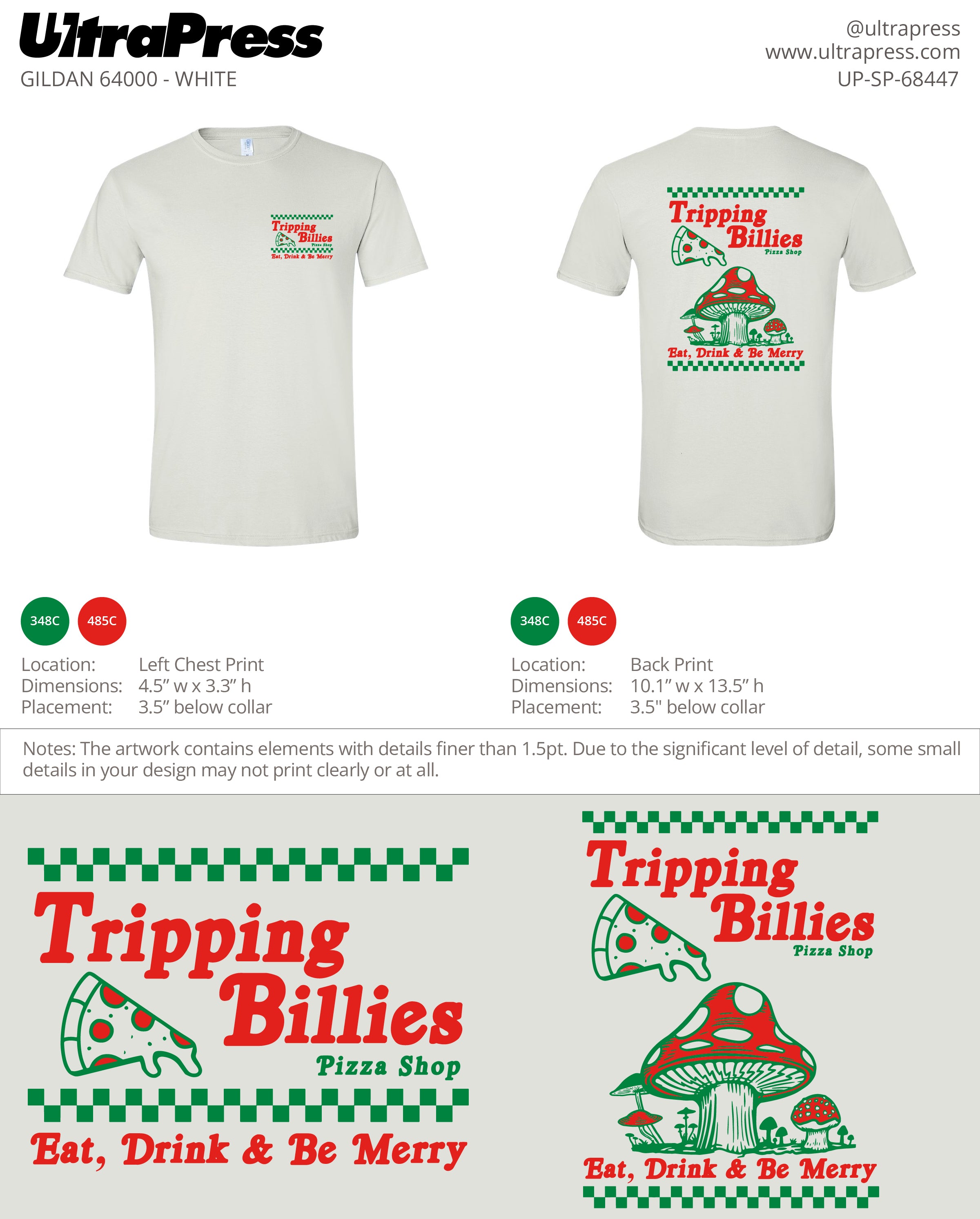 UP-SP-68447 Pizza Shop - Nathaniel Shoshan 100 Min Qty (Bulk)