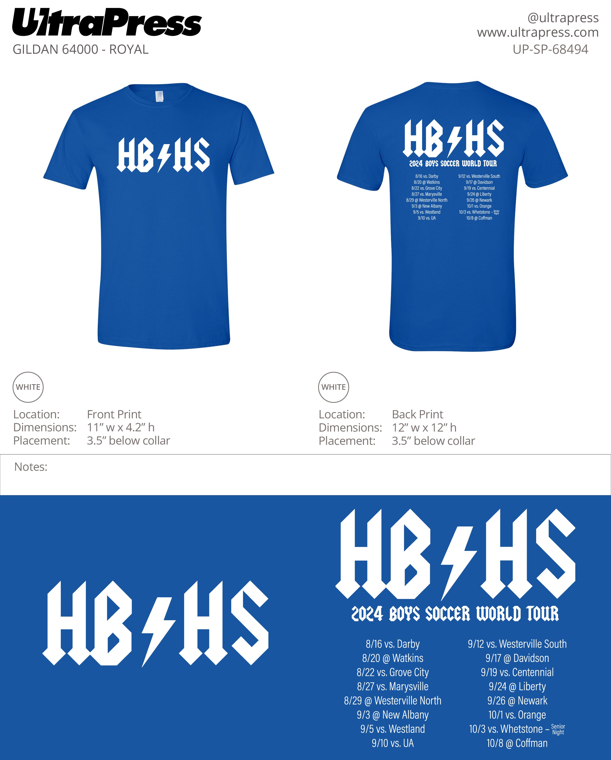 UP-SP-68494 HB HS - Mike Crosky 100 Min Qty (Bulk)