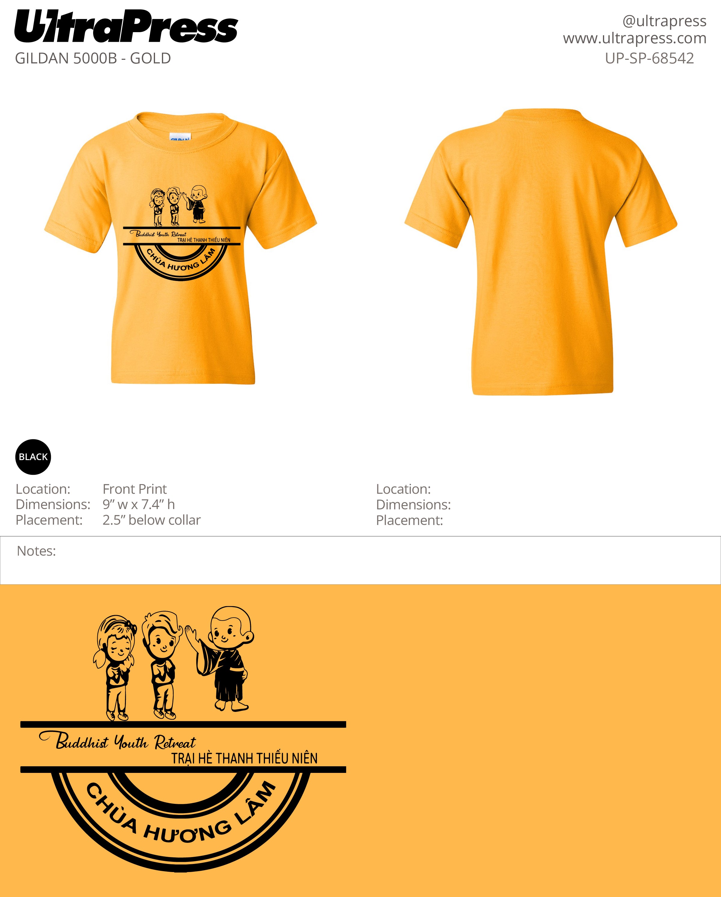 UP-SP-68542 Youth Buddhist Youth Retreat (Texas) - Khoa Tran 35 Min Qty (Bulk)