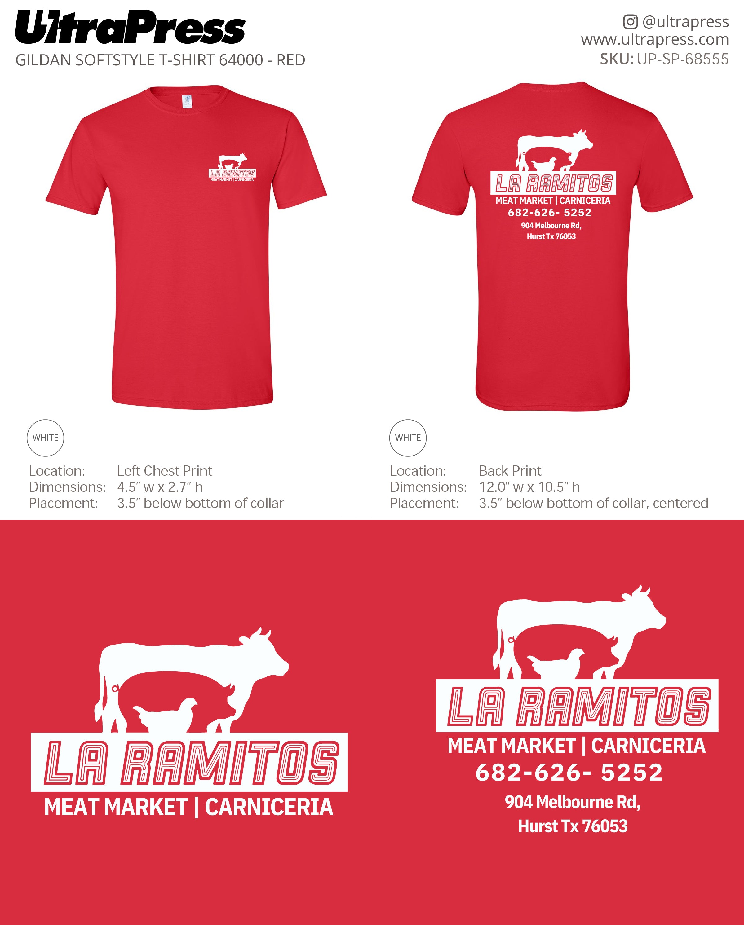 UP-SP-68555 La Ramitos - Juan Acosta (Red Shirt) 100 Min Qty (Bulk)