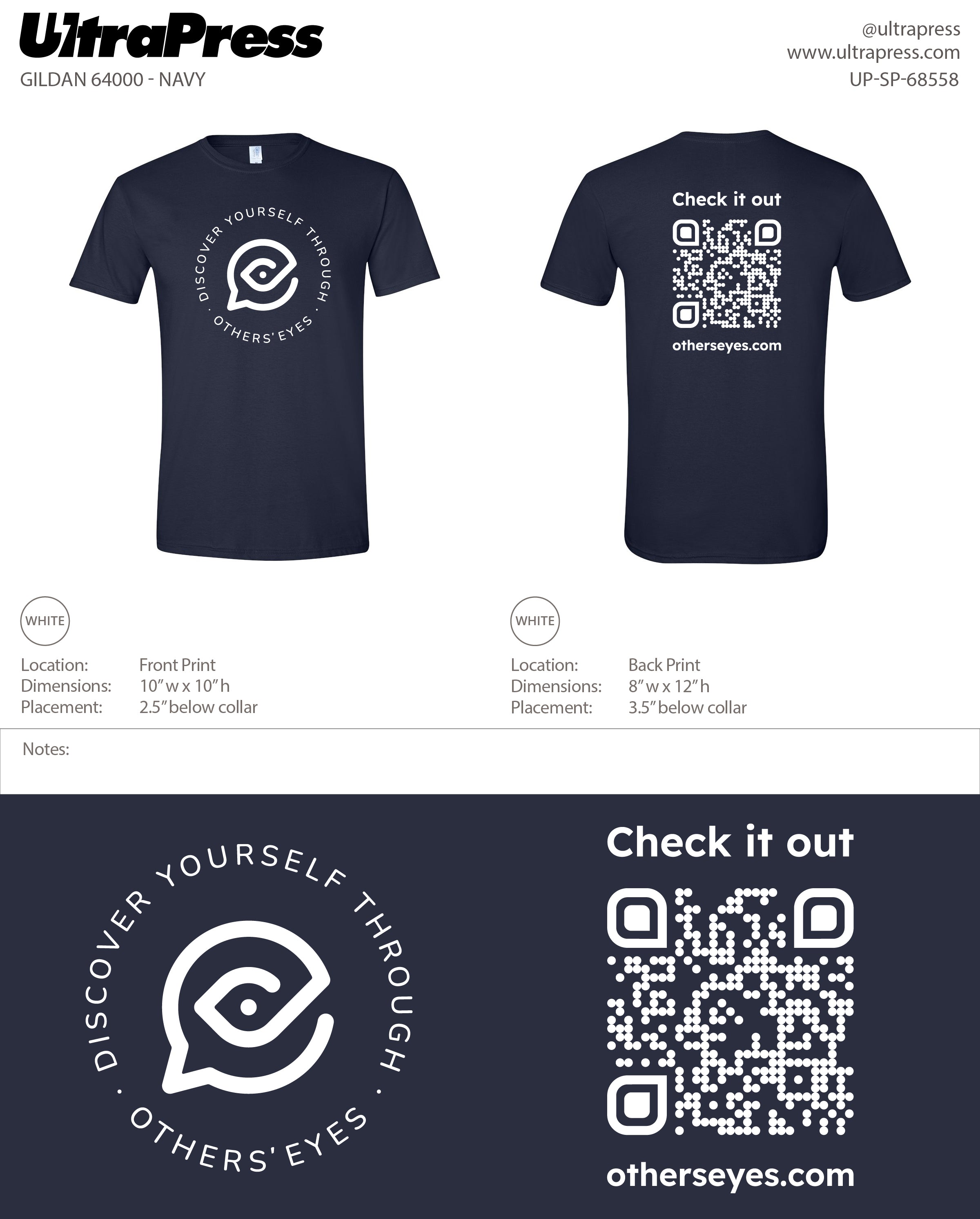 UP-SP-68558 Other's Eyes - Aivar Podra 100 Pieces Package (Bulk)