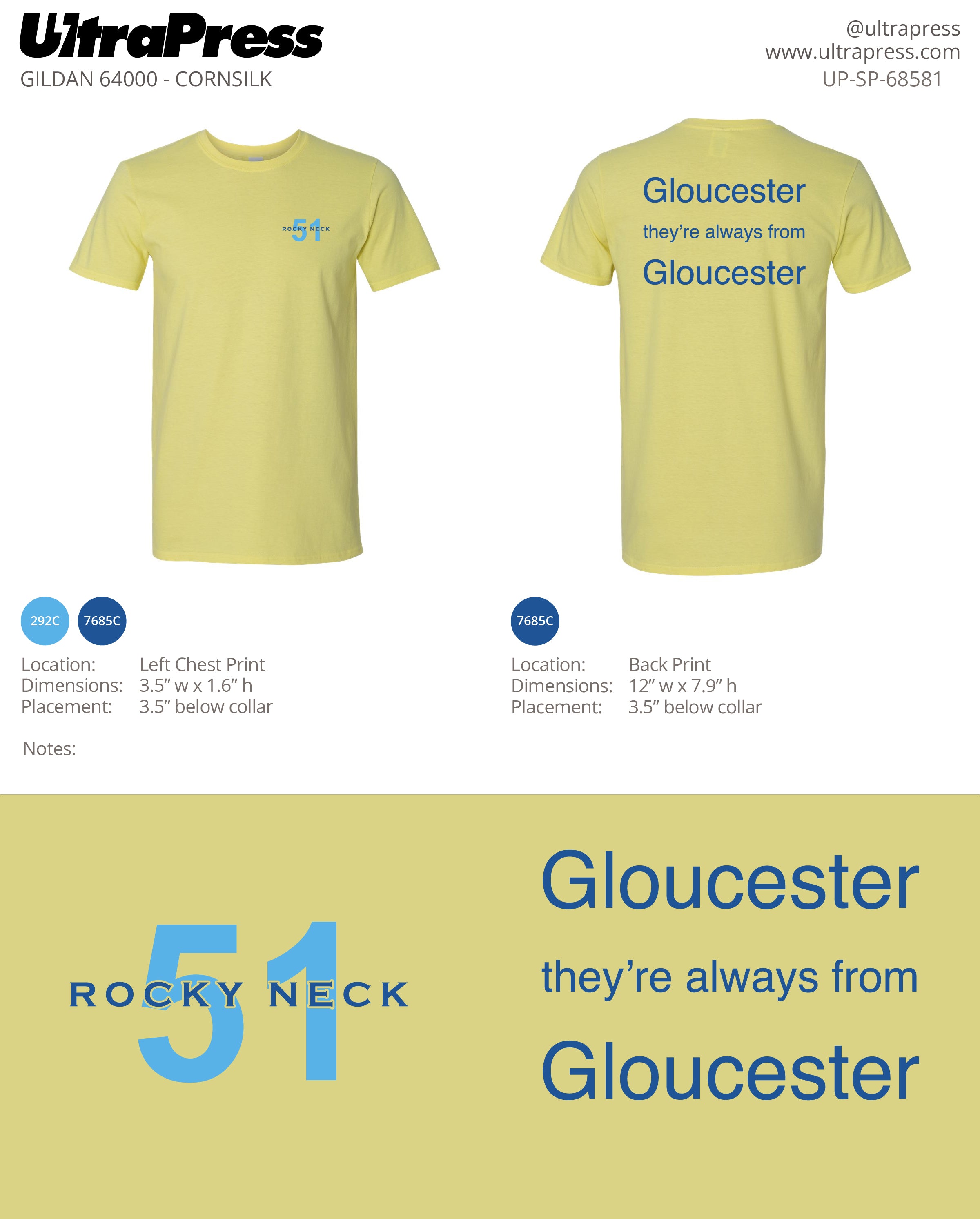 UP-SP-68581 51 Rocky Neck - Patrick Hurd 100 Min Qty (Bulk)