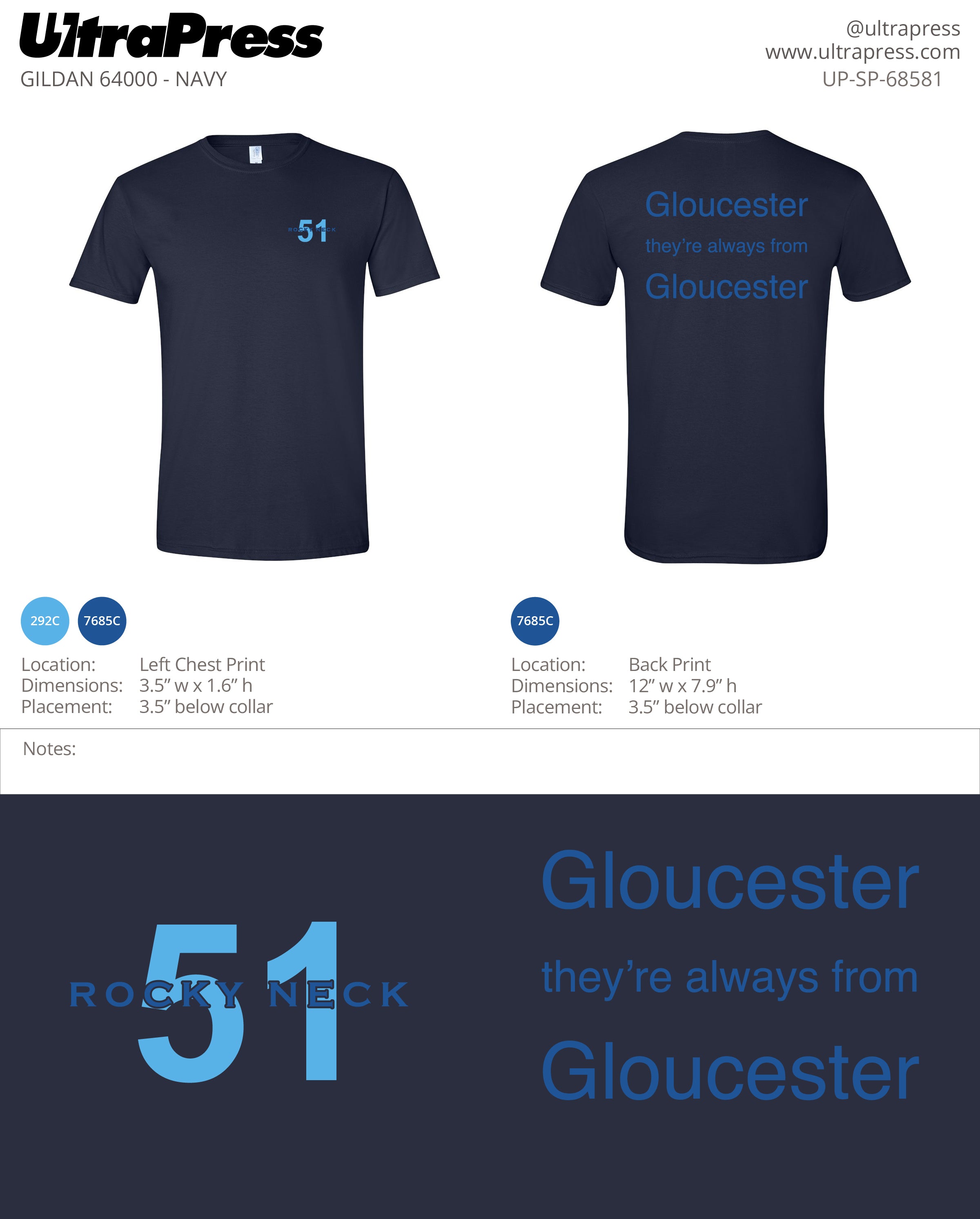 UP-SP-68581 51 Rocky Neck - Patrick Hurd 100 Min Qty (Bulk)