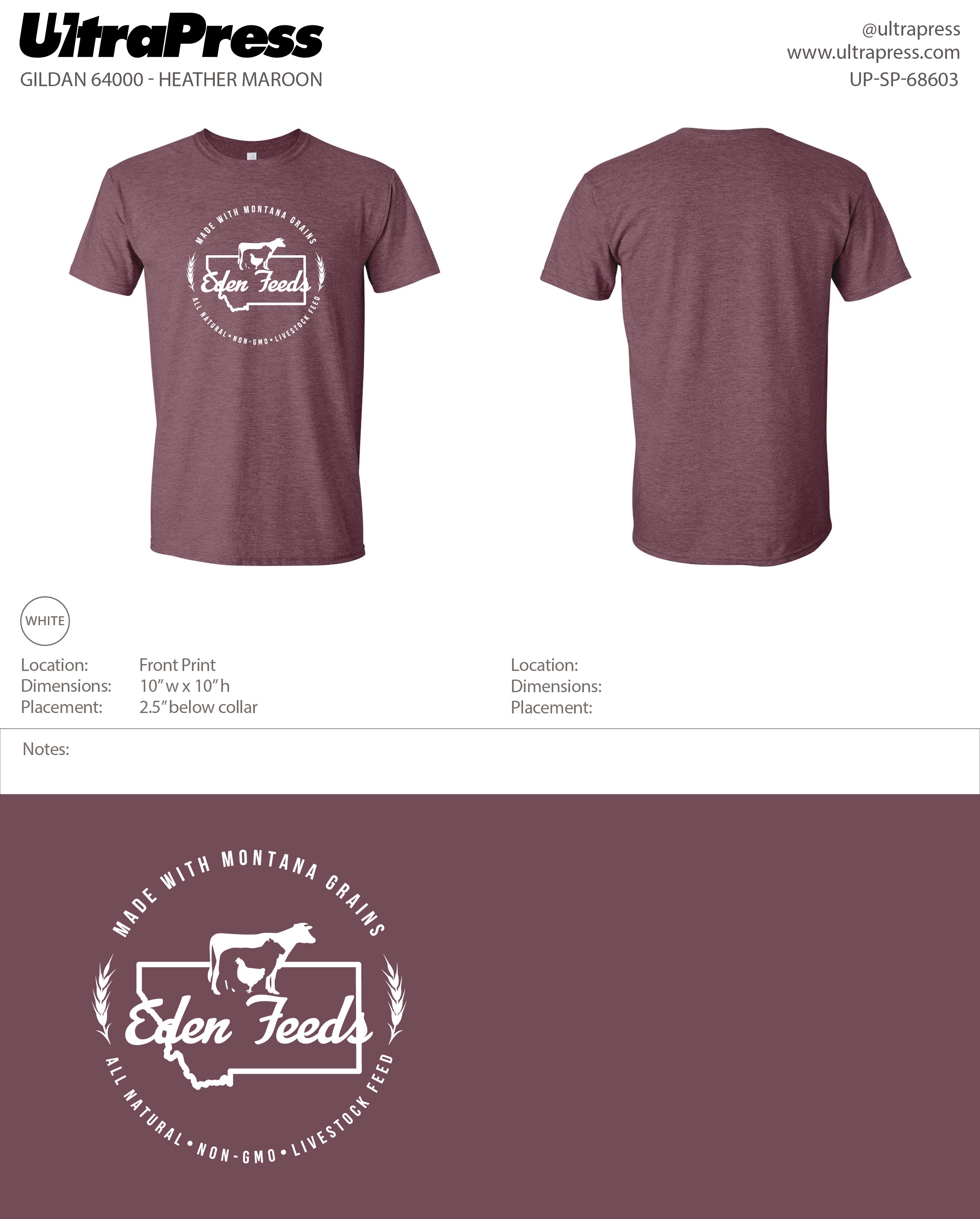 UP-SP-68603 Eden Feeds - Laura Kropf 100 Pieces Package (Bulk)