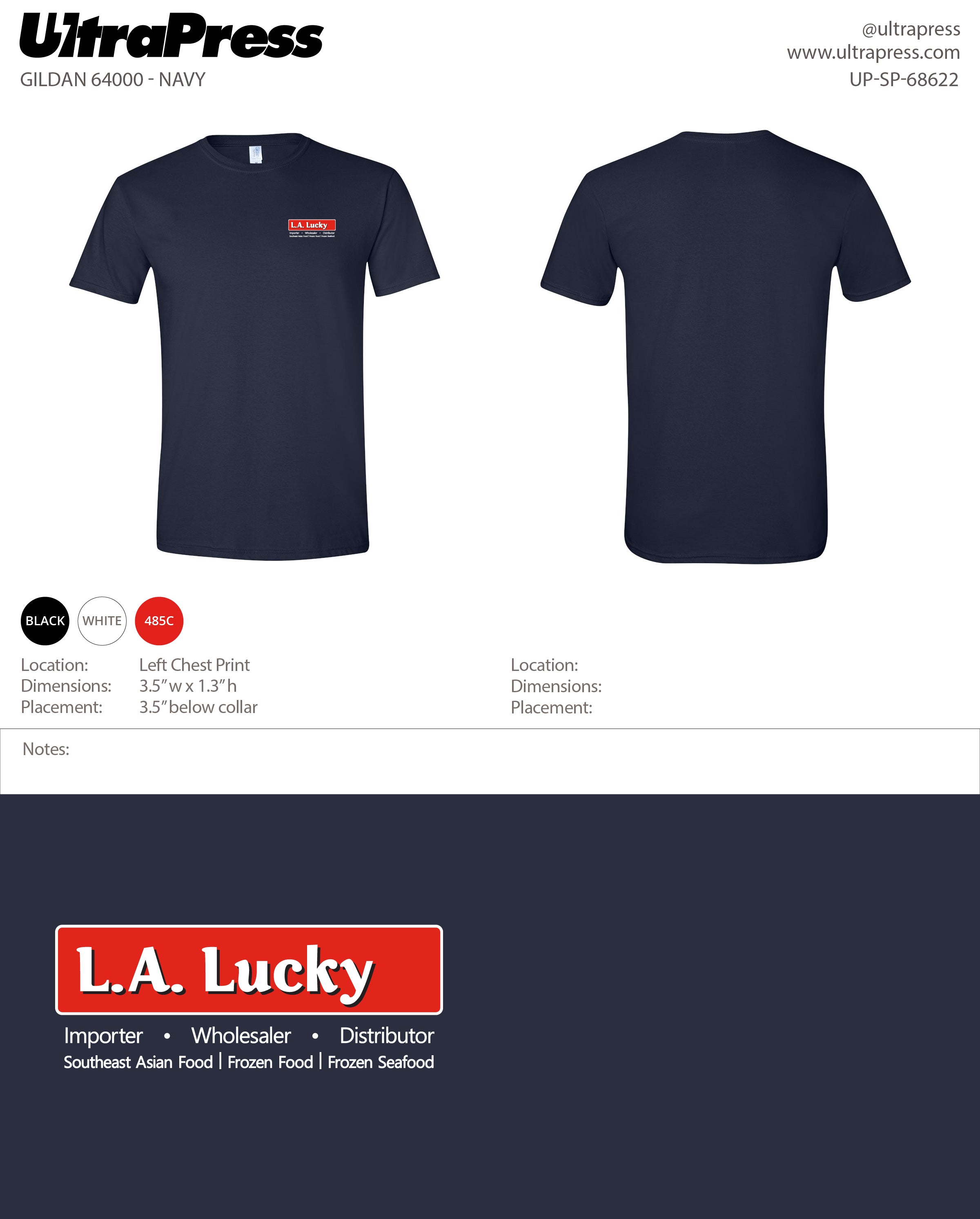 UP-SP-68622 L.A. Lucky - Jerry Nguyen 100 Pieces Package (Bulk)