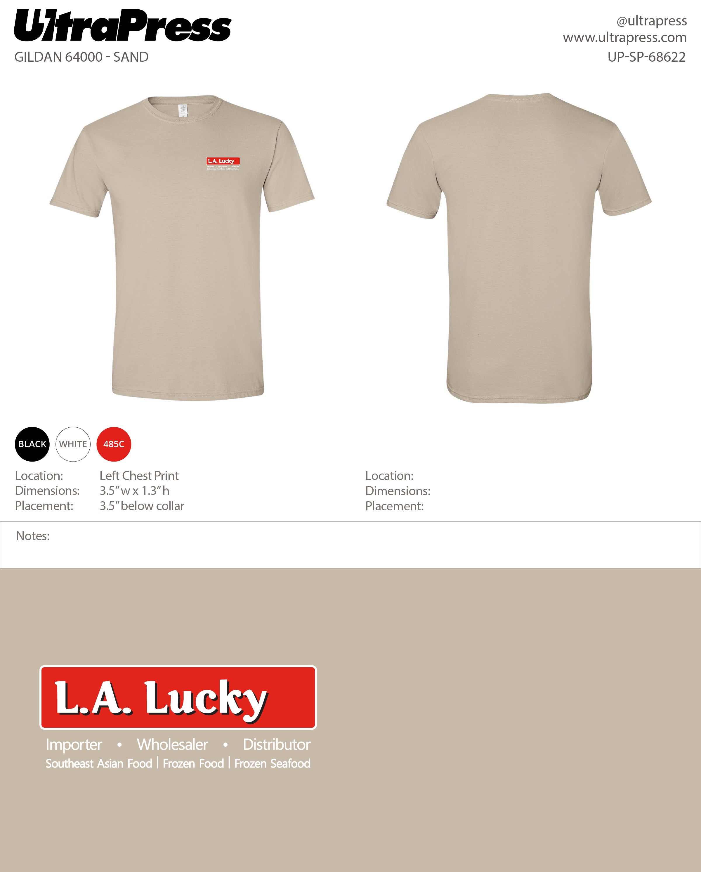 UP-SP-68622 L.A. Lucky - Jerry Nguyen 100 Pieces Package (Bulk)