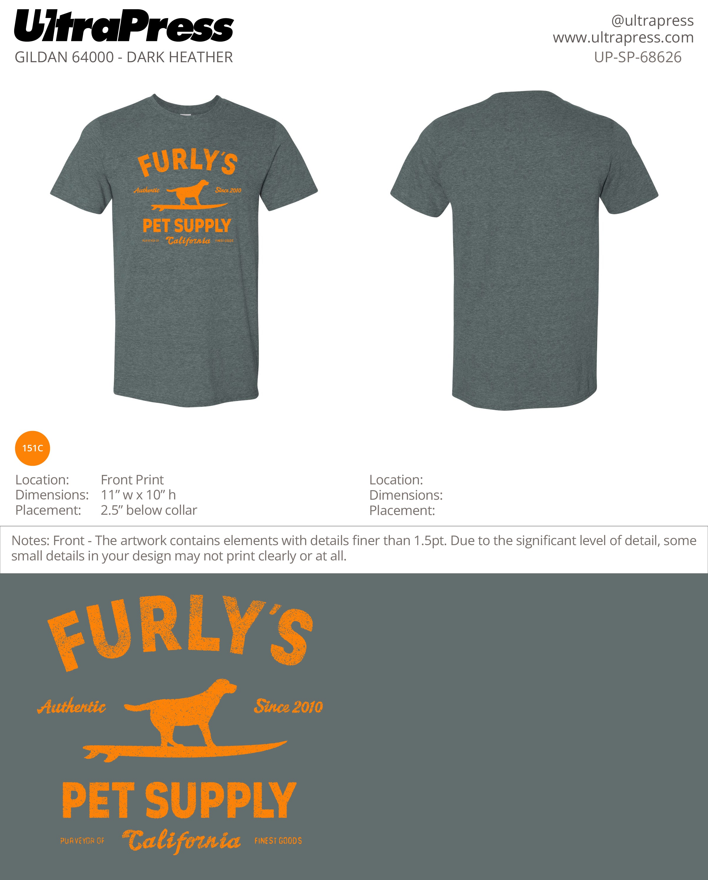 UP-SP-68626 Furly’s Pet Supply - Geoff Schroer 100 Min Qty (Bulk)