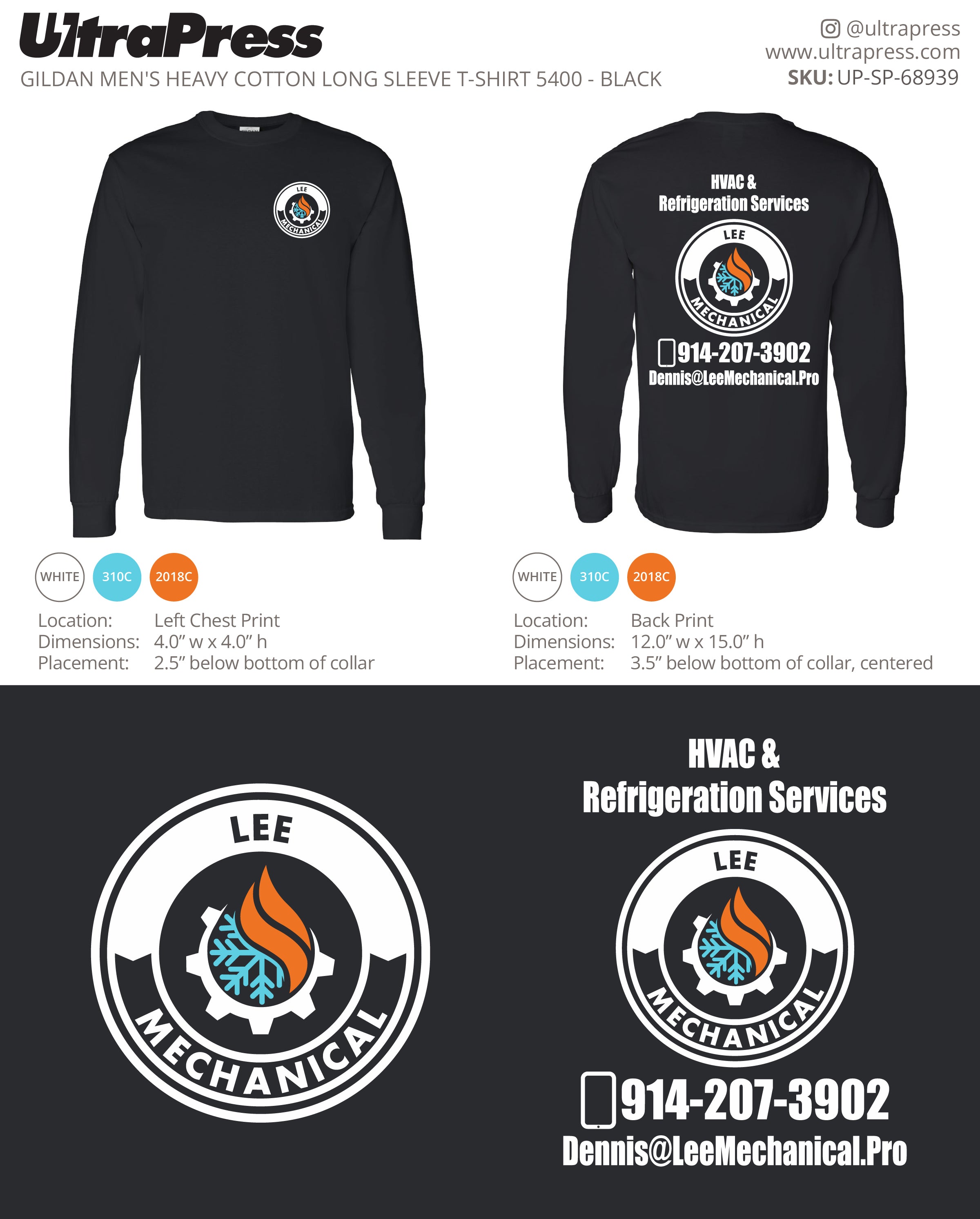 UP-SP-68939 Lee Mechanical LS - Dennis 50 Min Qty (Bulk)