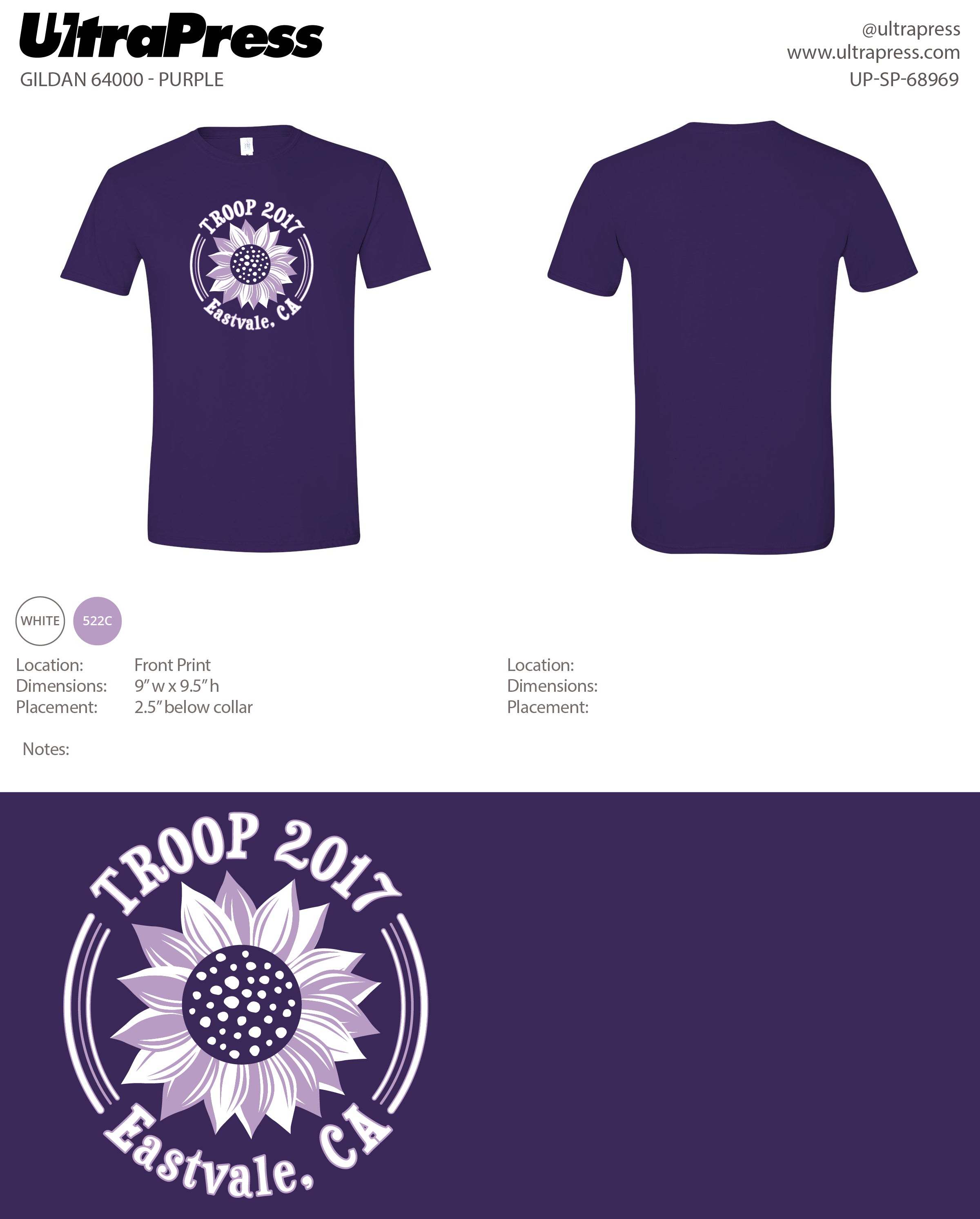 UP-SP-68969 Troop 2017 - Tom Donatoni 100 Min Qty (Bulk)