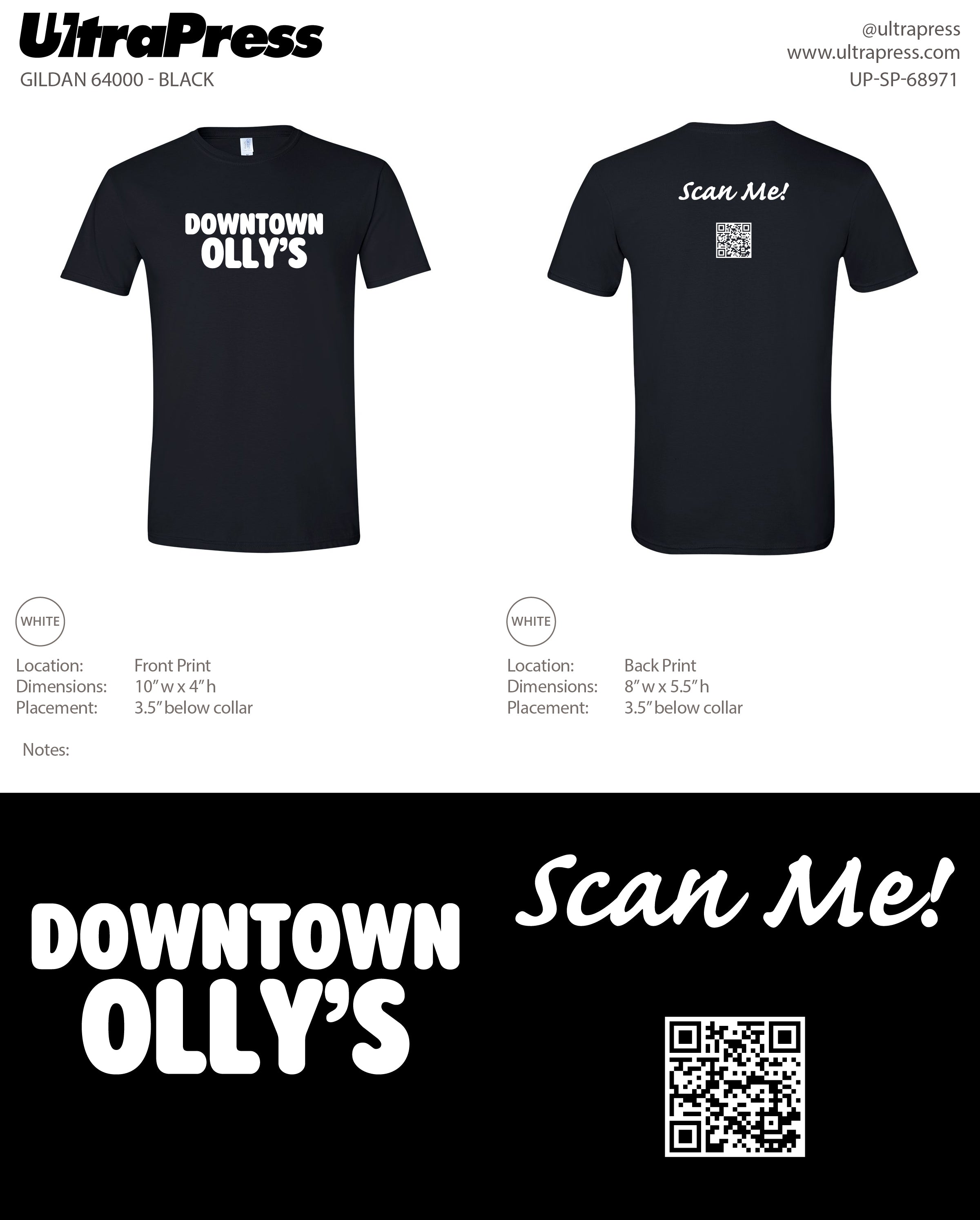 UP-SP-68971 Downtown Olly's - David Brandon 100 Pieces Package (Bulk)