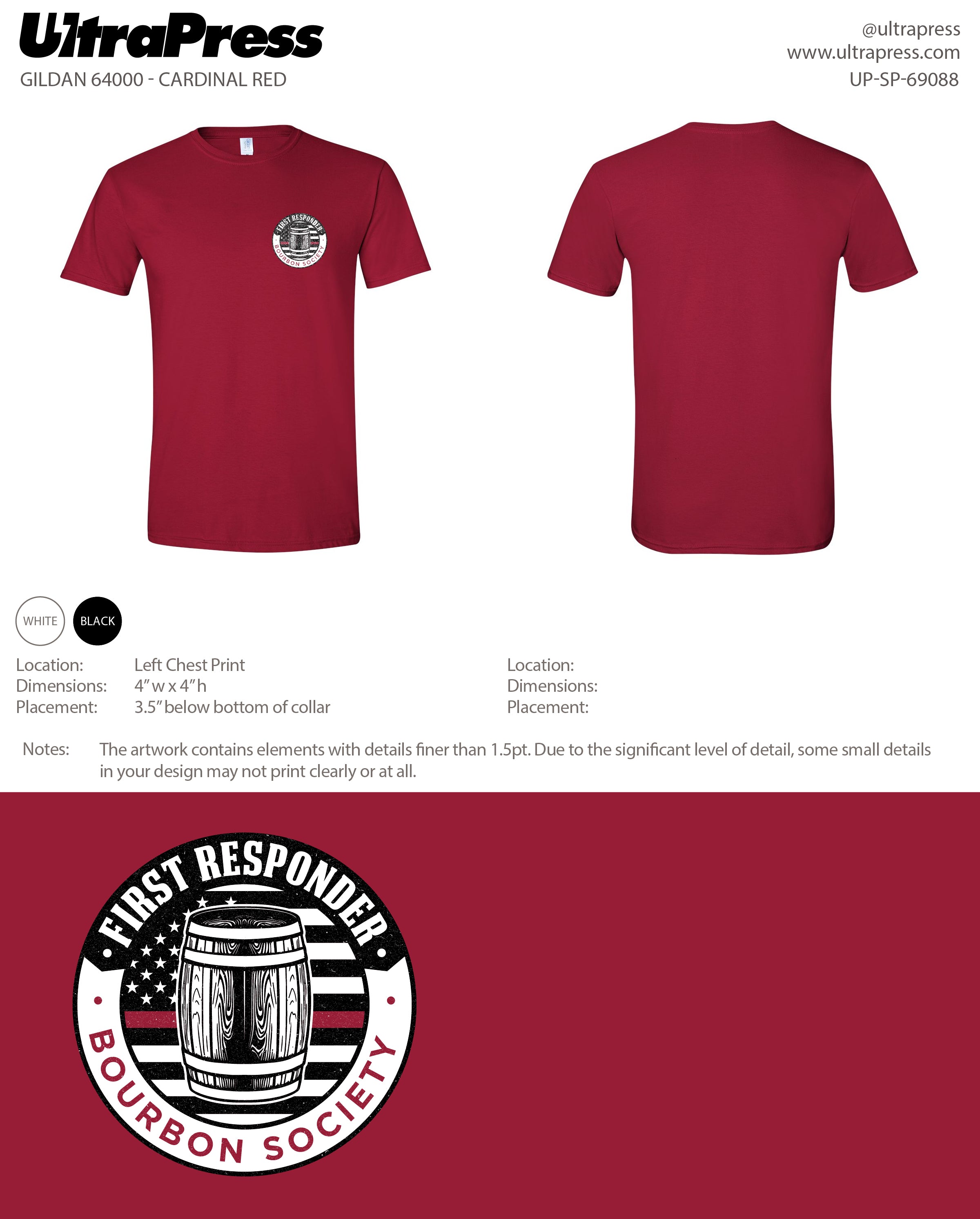 UP-SP-69088 First Responder - Mike Cipro 100 Min Qty (Bulk)