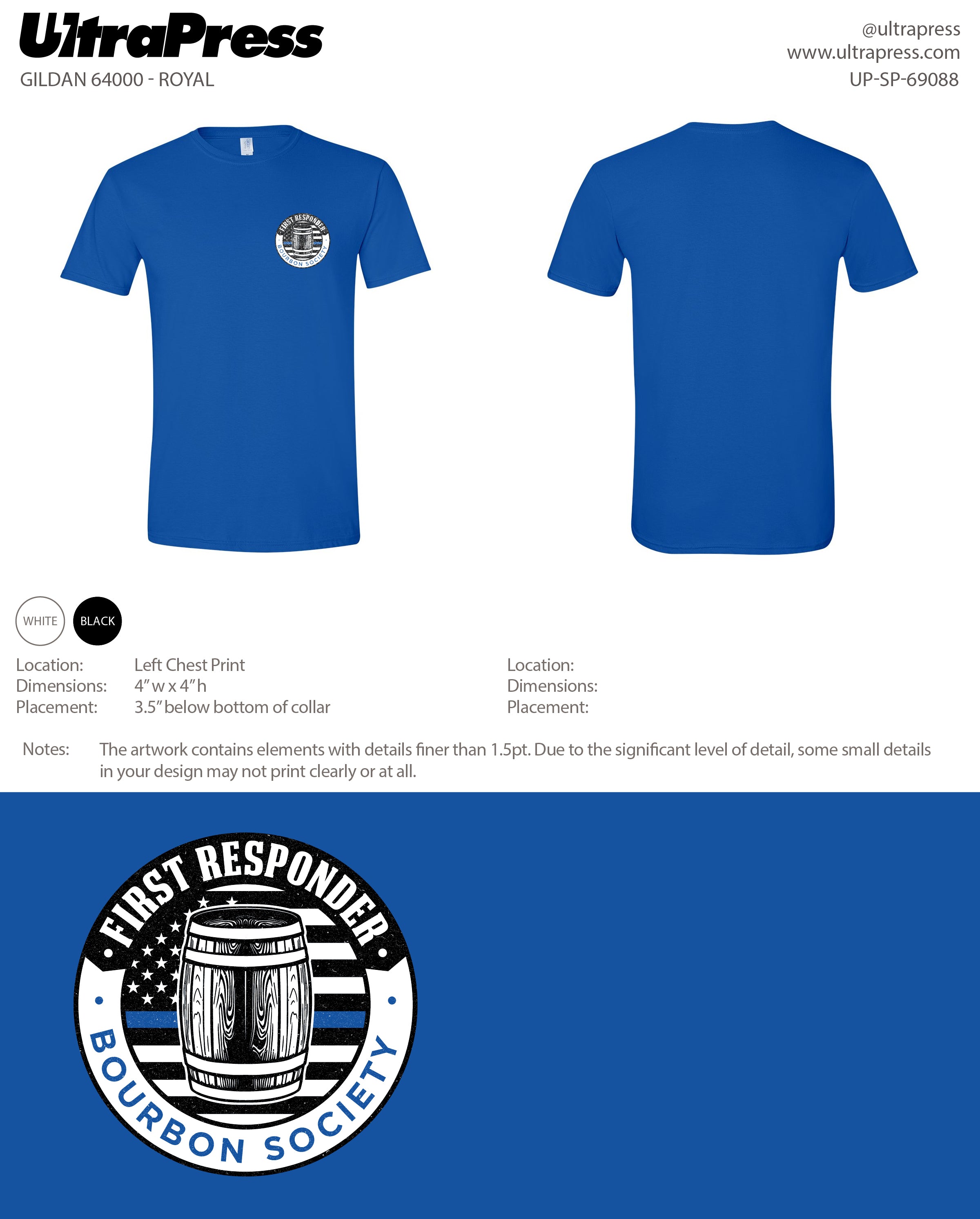 UP-SP-69088 First Responder - Mike Cipro 100 Min Qty (Bulk)