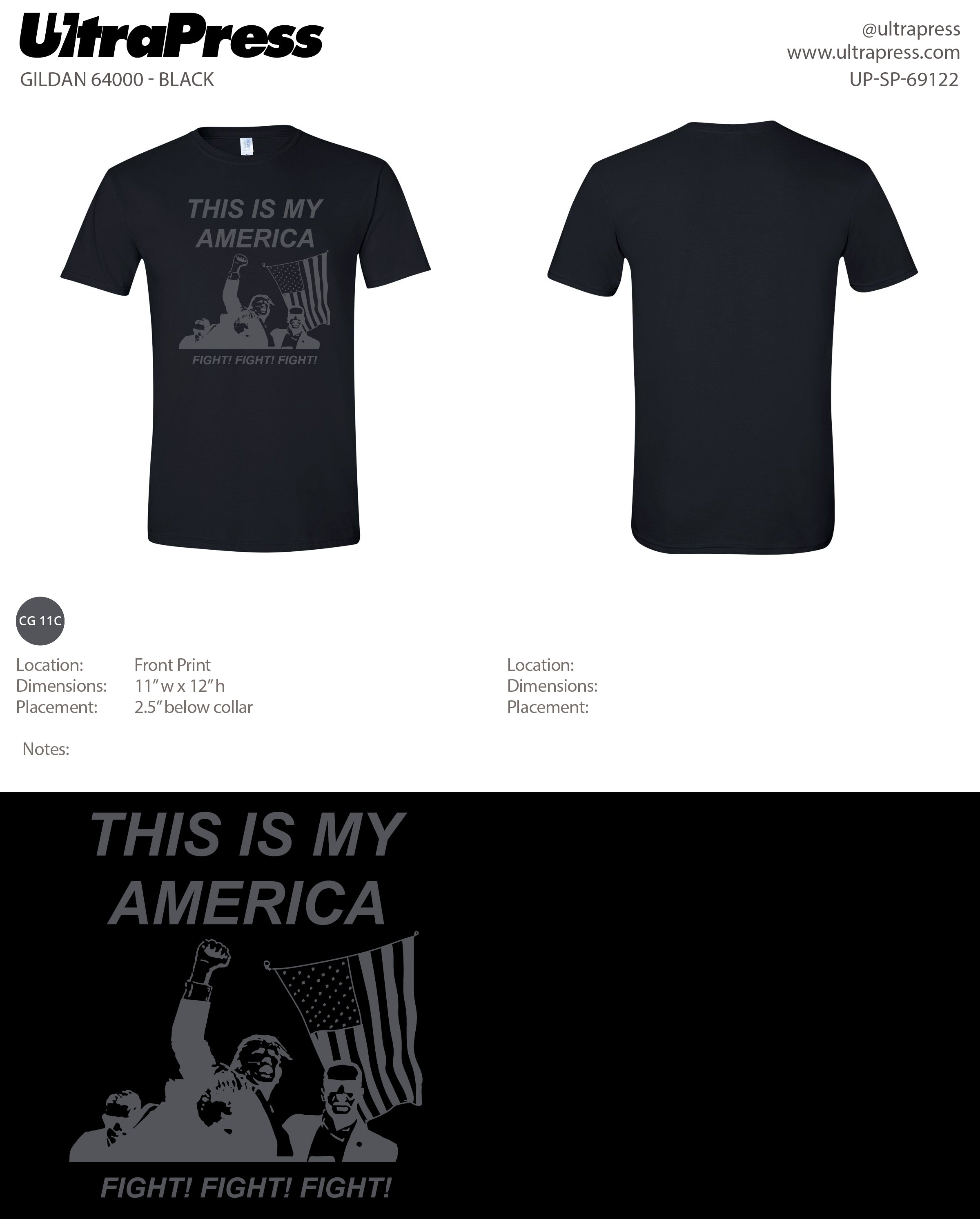 UP-SP-69122 This Is My America - Ketih Moskowitz 100 Pieces Package (Bulk)