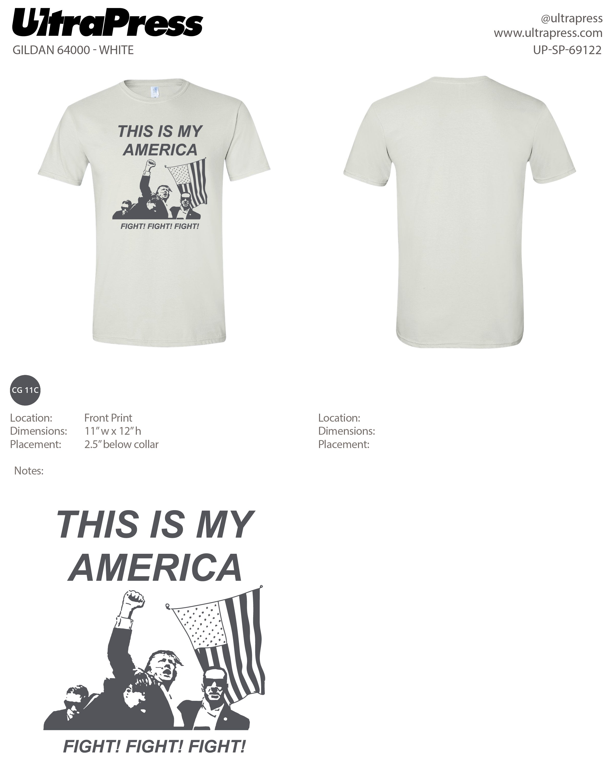 UP-SP-69122 This Is My America - Ketih Moskowitz 100 Pieces Package (Bulk)