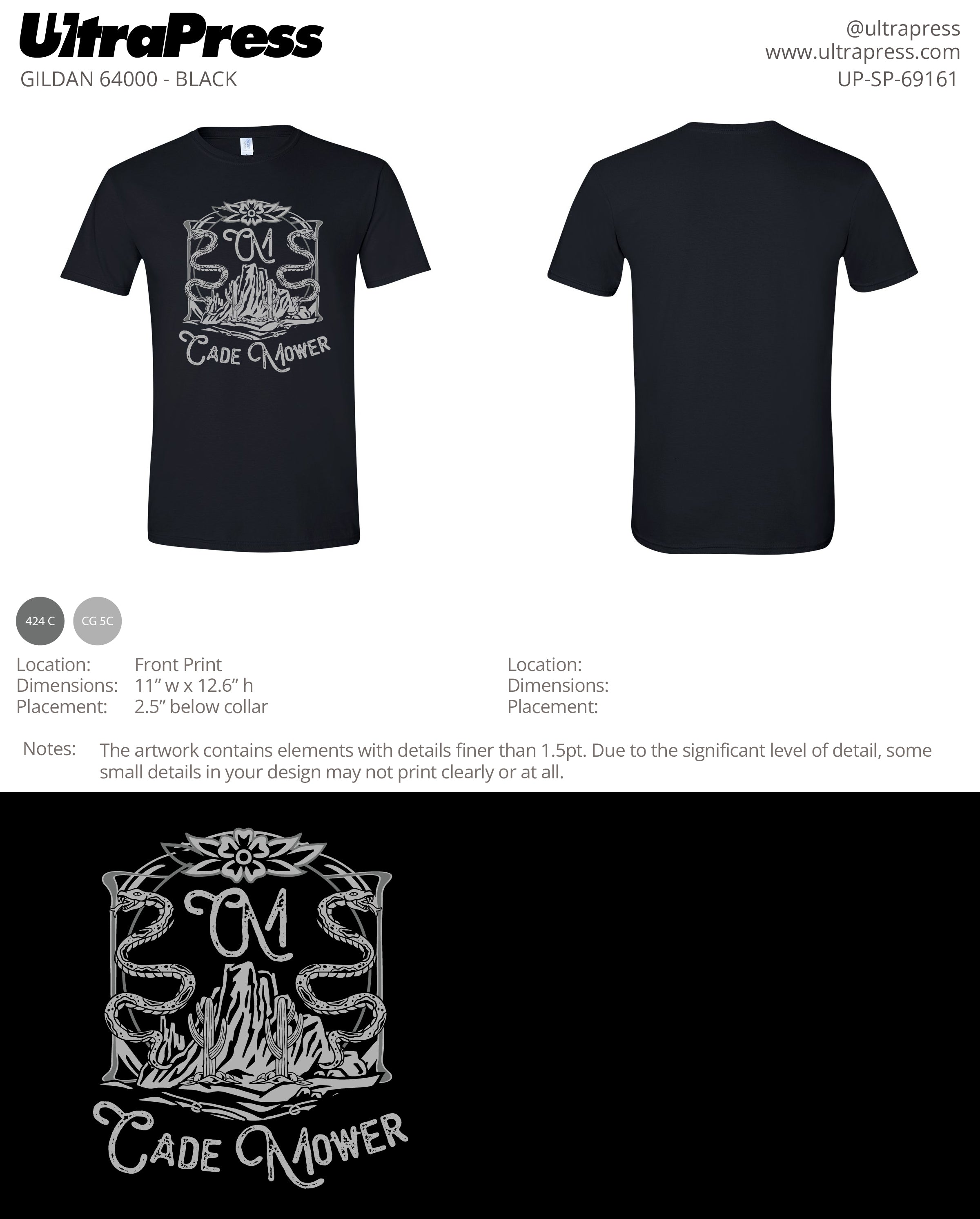 UP-SP-69161 Cade Mower - Homer Raymundo 100 Min Qty (Bulk)